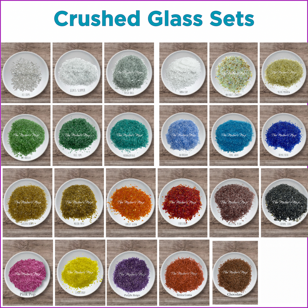 Crushed Glass Sets