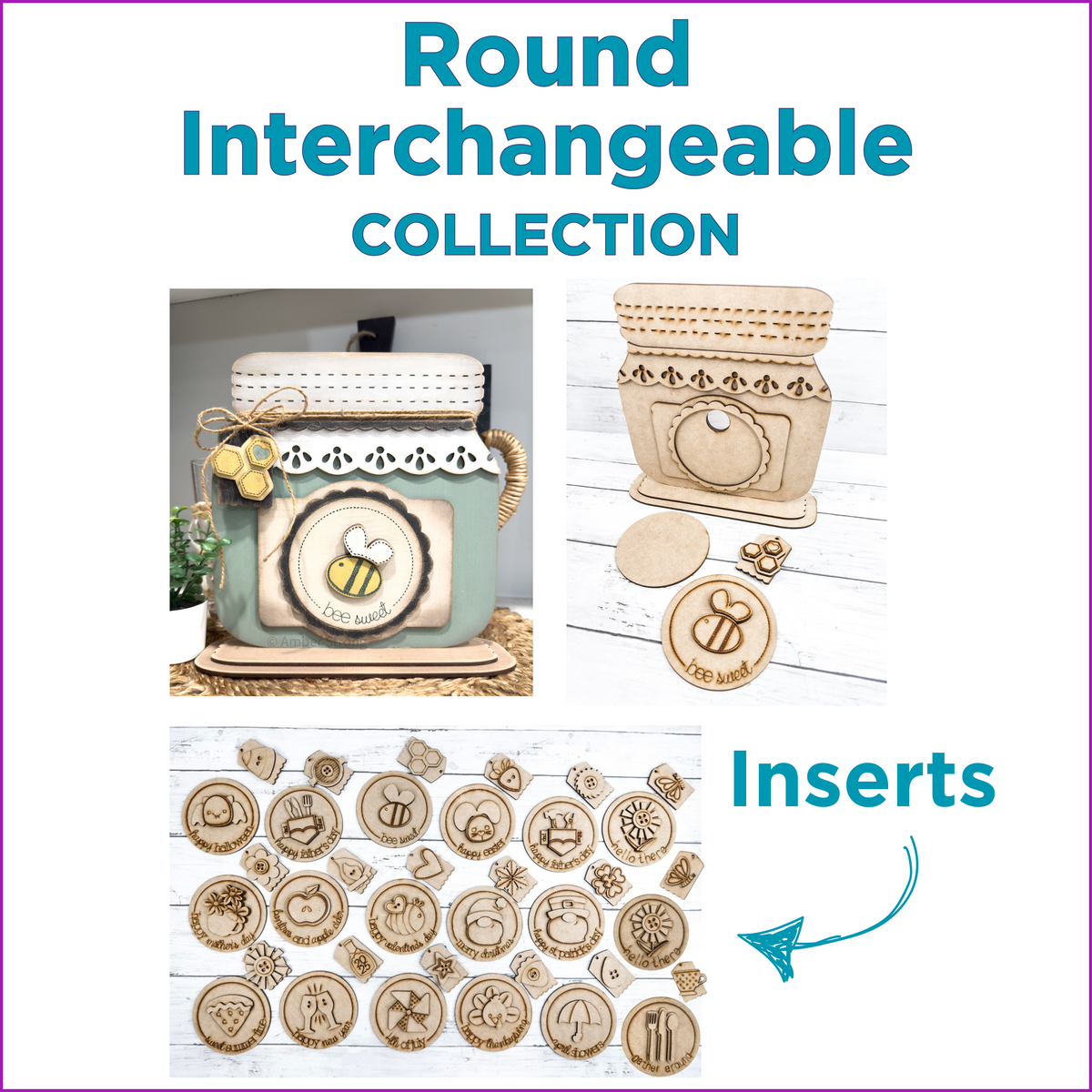 Round Interchangeable Kits – The Makers Map - DIY with Amber