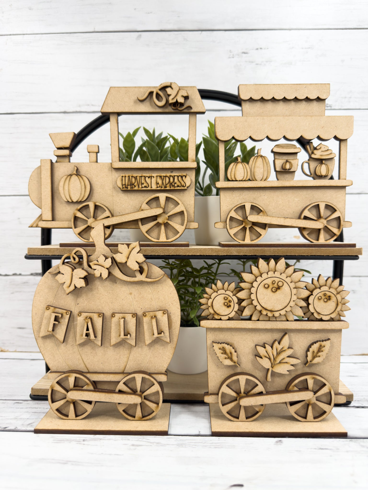 Fall Train Set Up Fall Train DIY Kit – The Makers Map - DIY with Amber