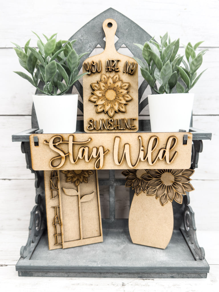 Window Shelf Stand Tiered Riser DIY Kit – The Makers Map - DIY with Amber