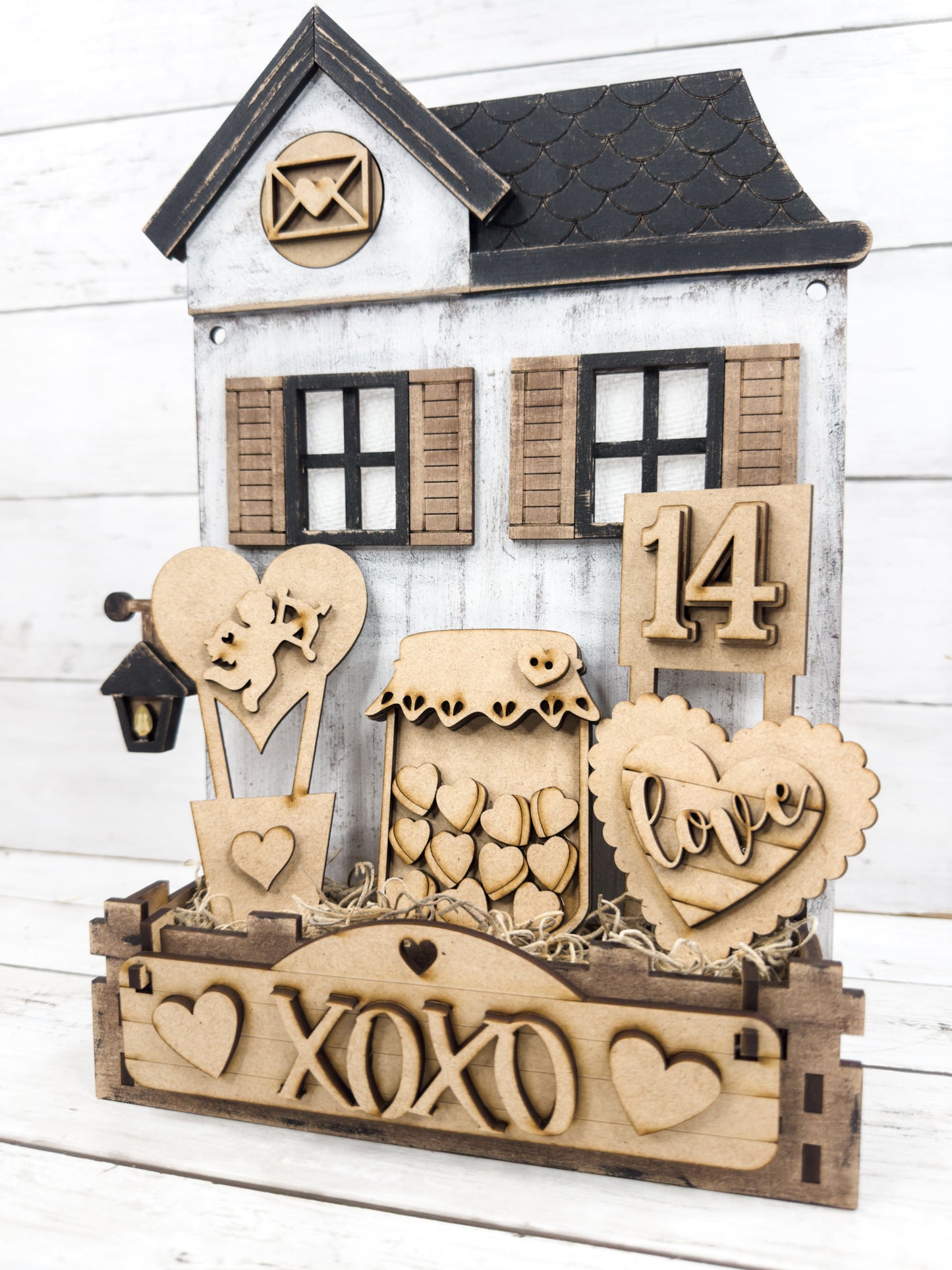 XOXO Insert for box Interchangeable bases DIY Craft Kit