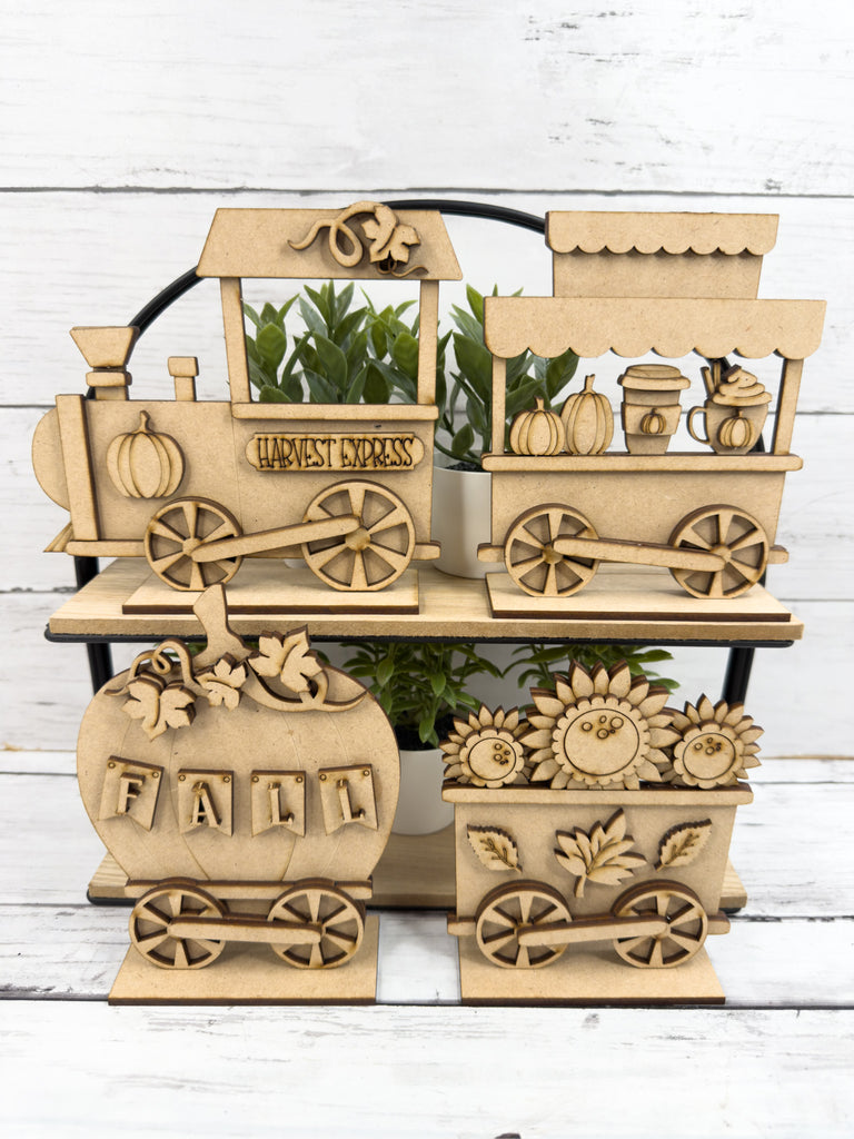 Fall Train Set Up Fall Train DIY Kit – The Makers Map - DIY with Amber
