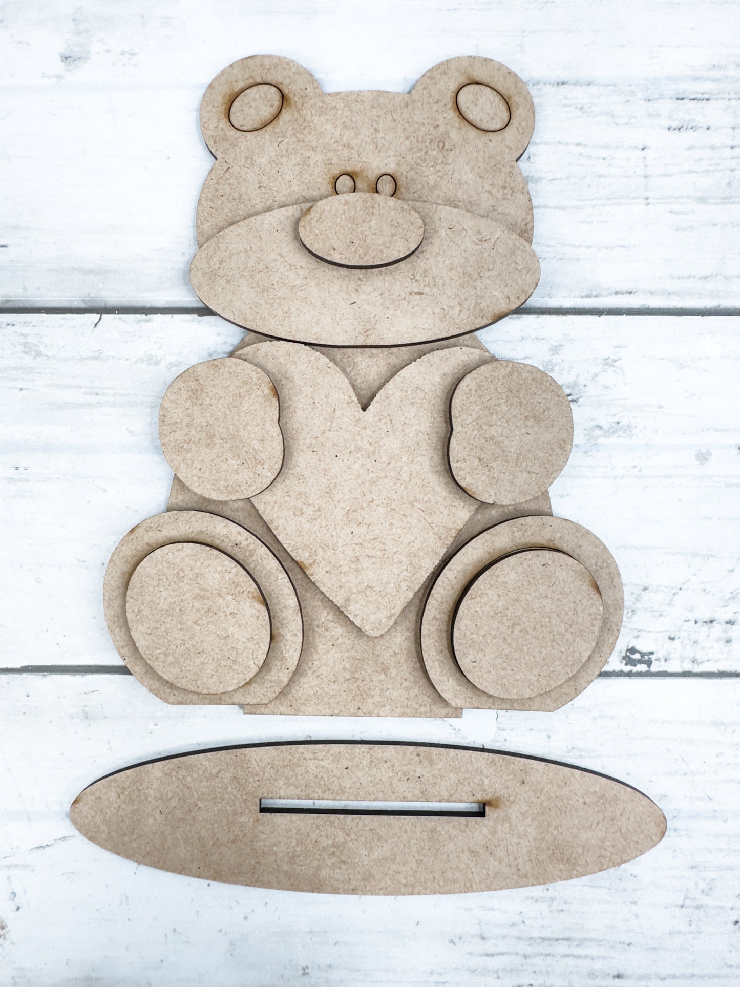 Cute Heart Bear DIY Kit