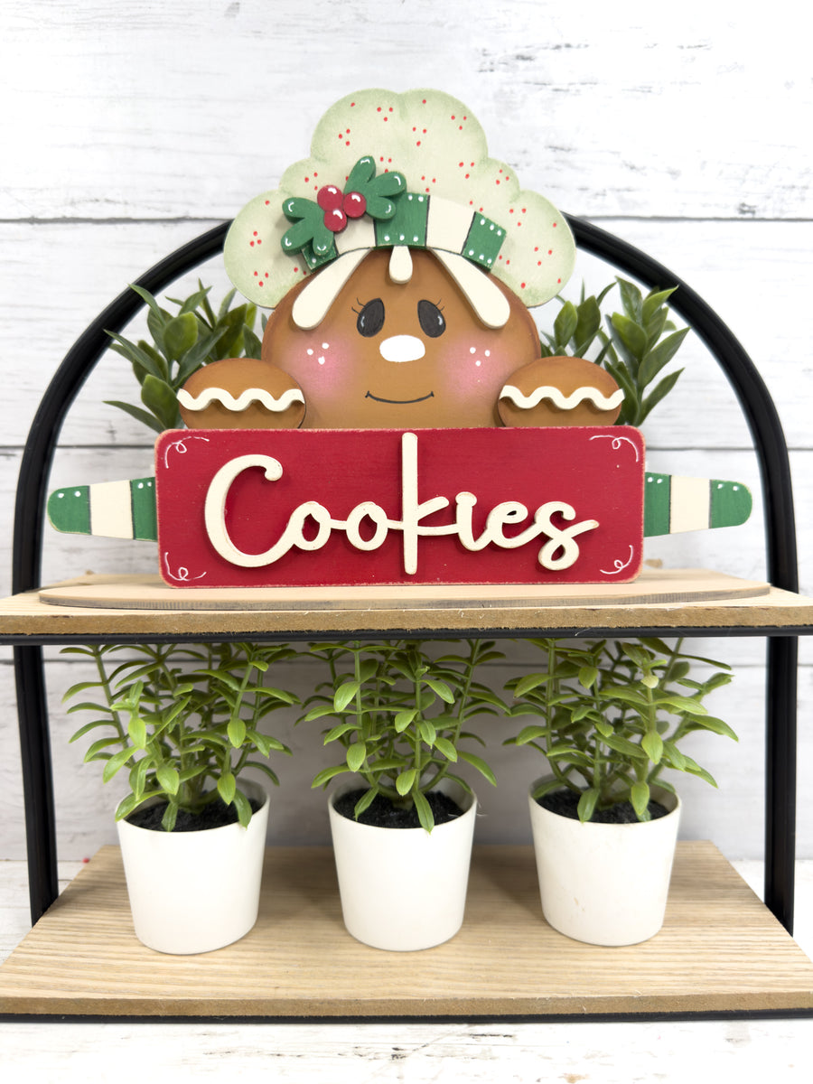 Gingerbread Cookies Sitter DIY Kit – The Makers Map - DIY with Amber