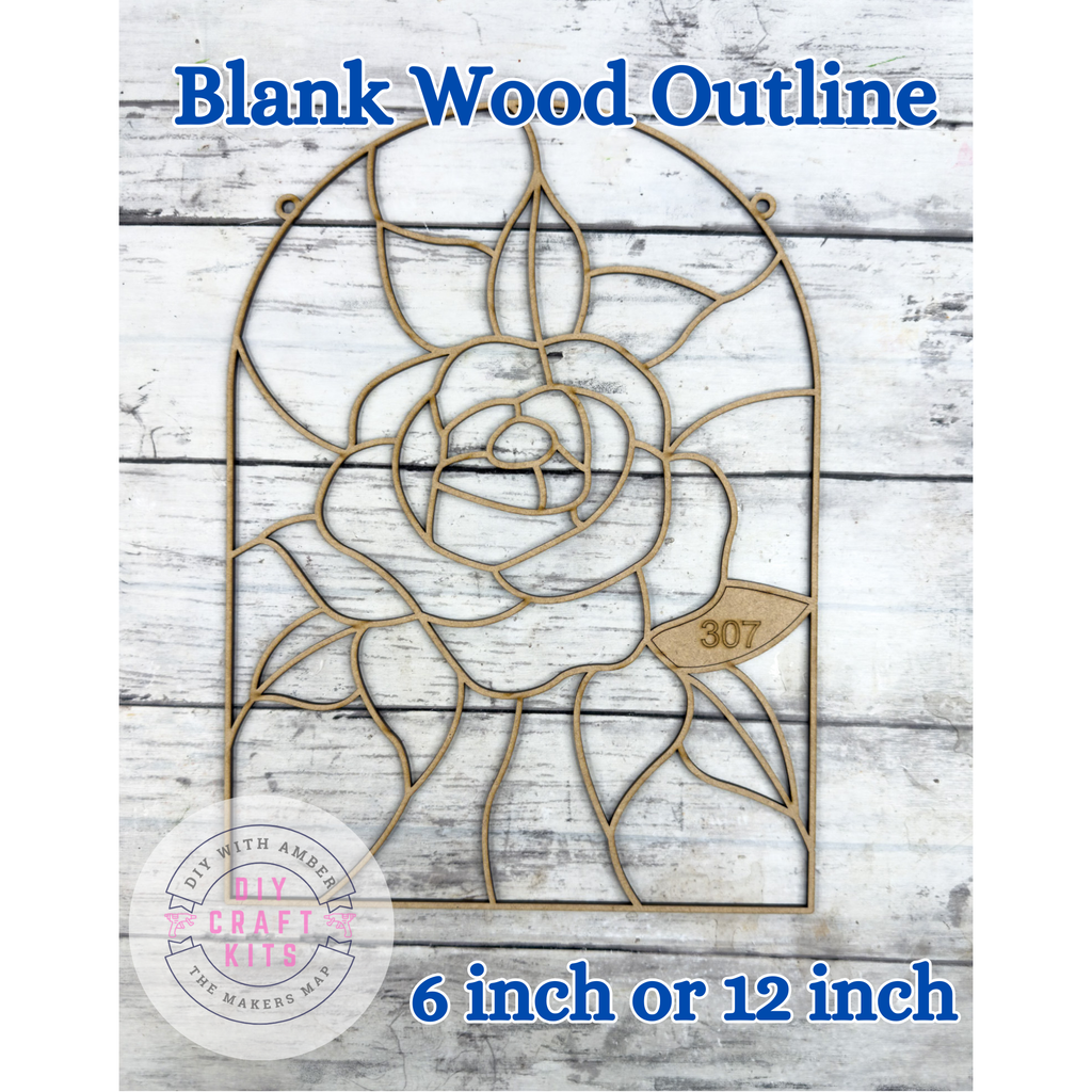 Laser Outline.pdf Laser Cut Outline Frames – The Makers Map - DIY with Amber