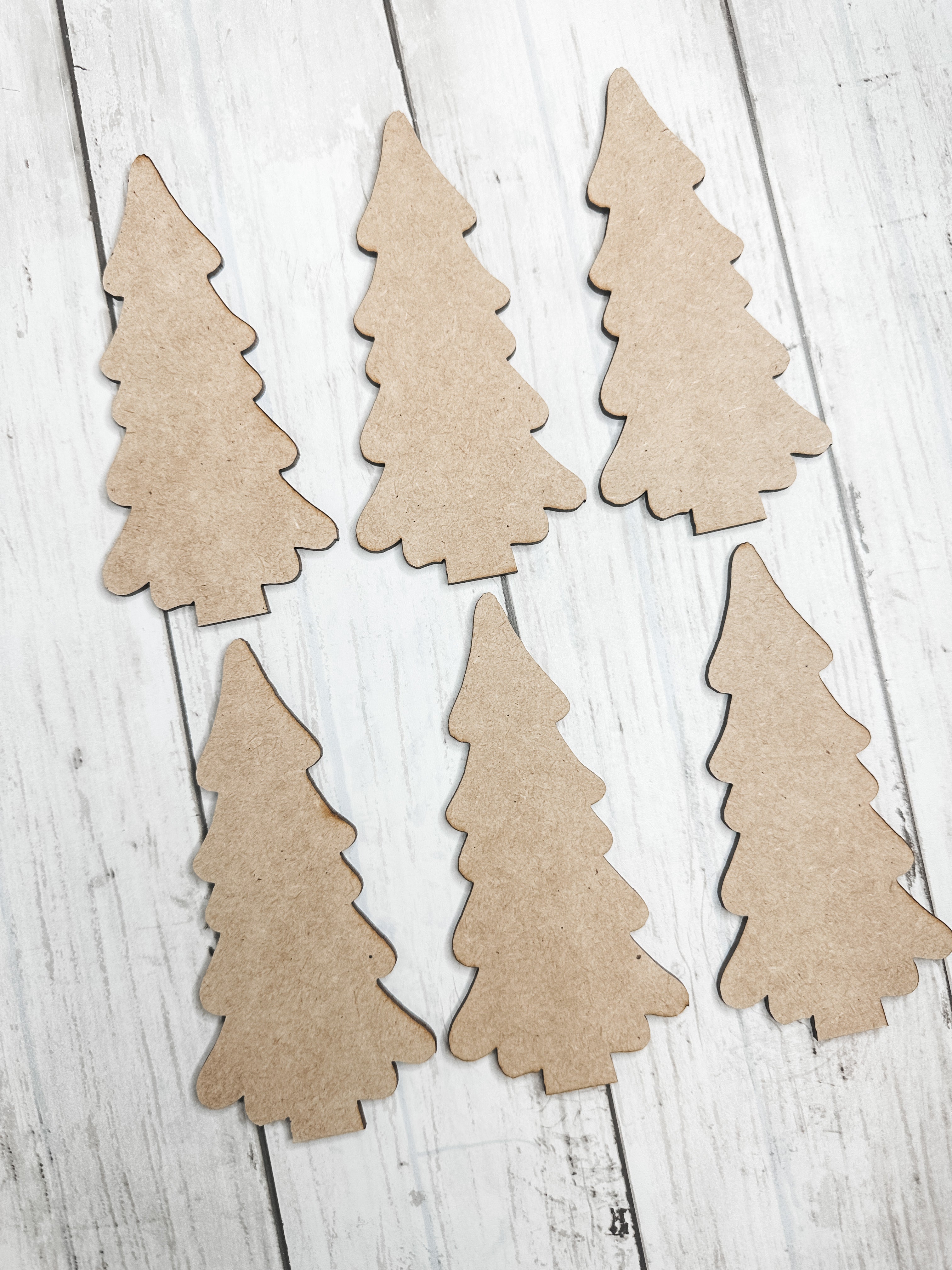 6 Target Tree Shape Cut Outs DIY Kit – The Makers Map - DIY with Amber