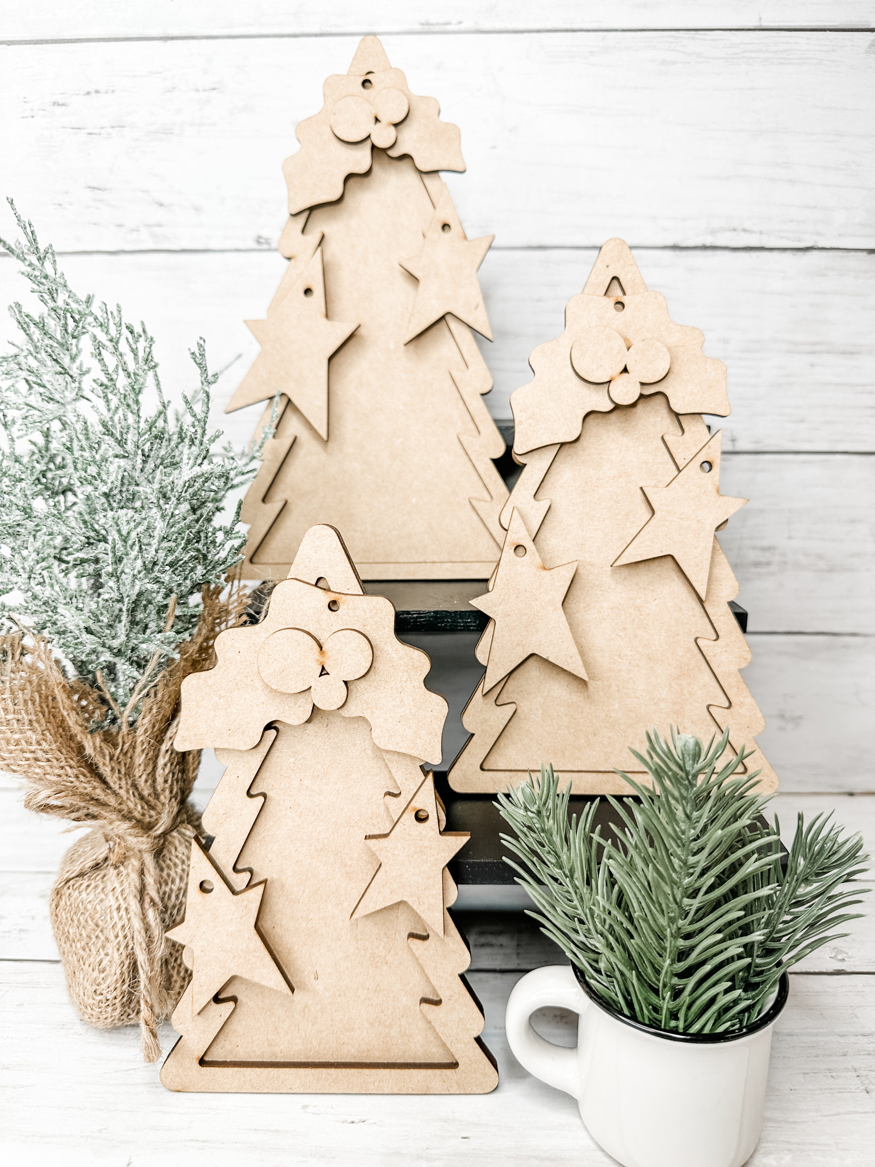 Framed Trees DIY Kit – The Makers Map - DIY with Amber