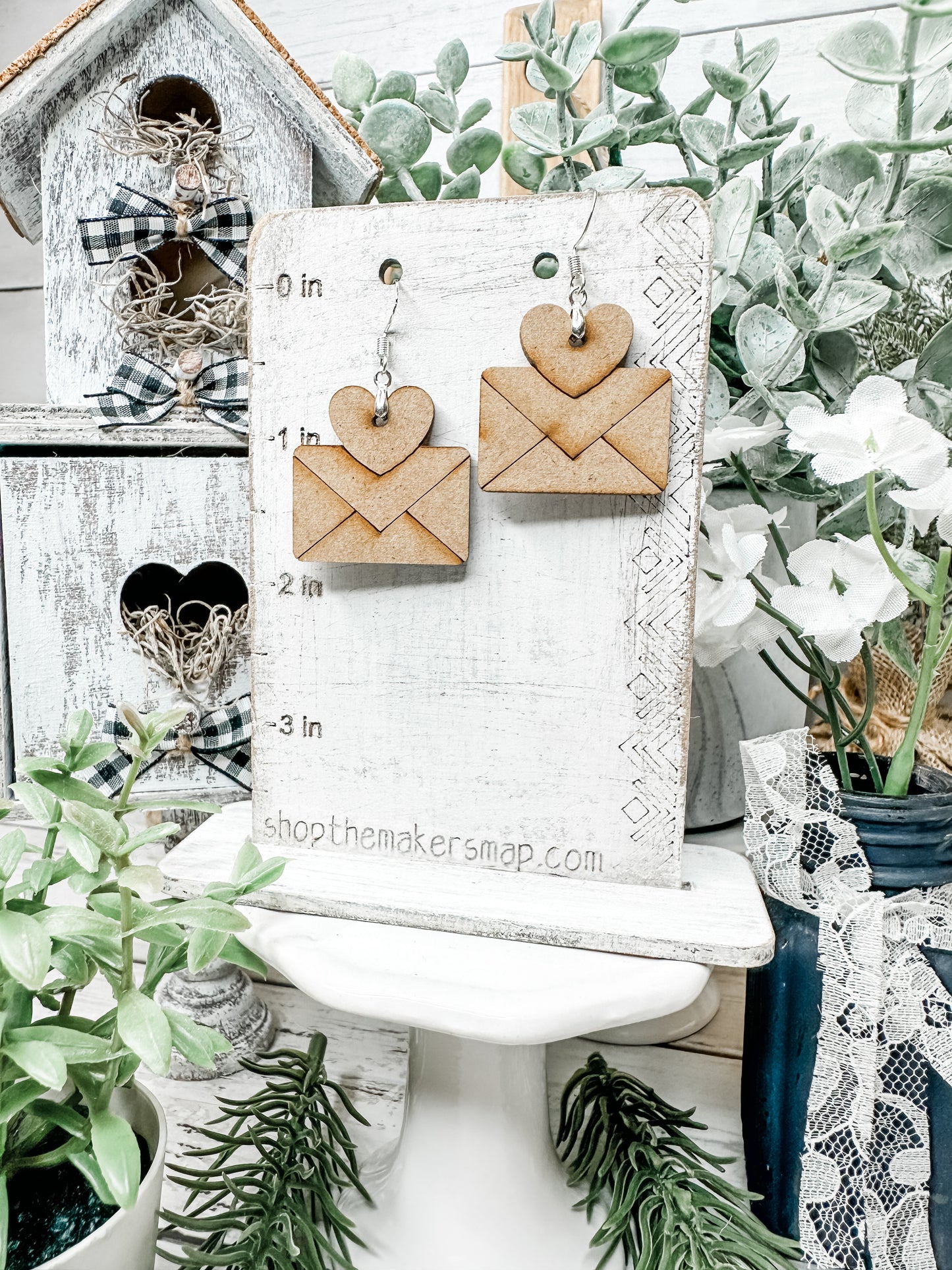 Love Letter Blank DIY Earrings Kit