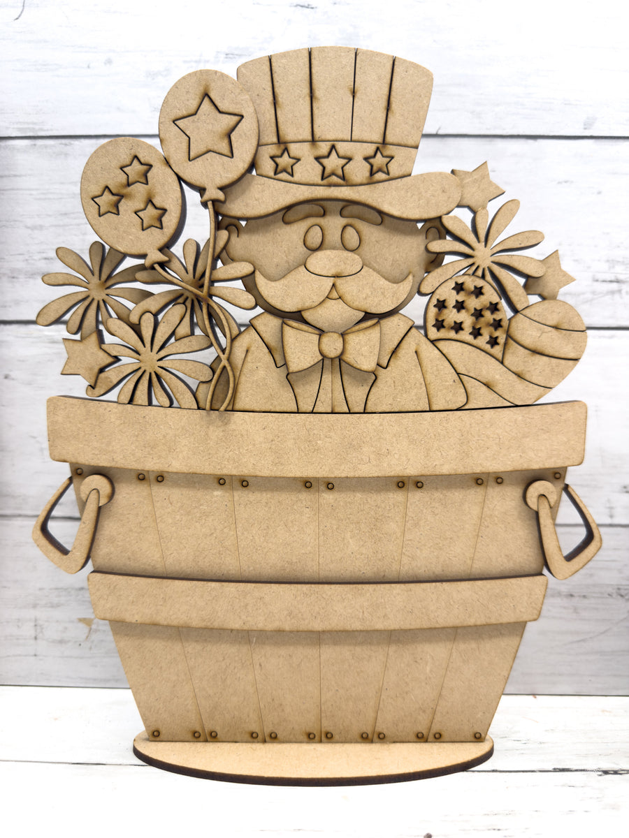 Uncle Sam Slot Tab Insert DIY Kit – The Makers Map - DIY with Amber