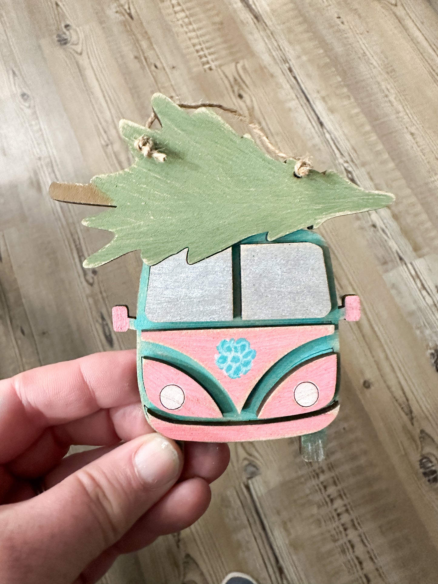Hippie Christmas Ornament DIY Kit