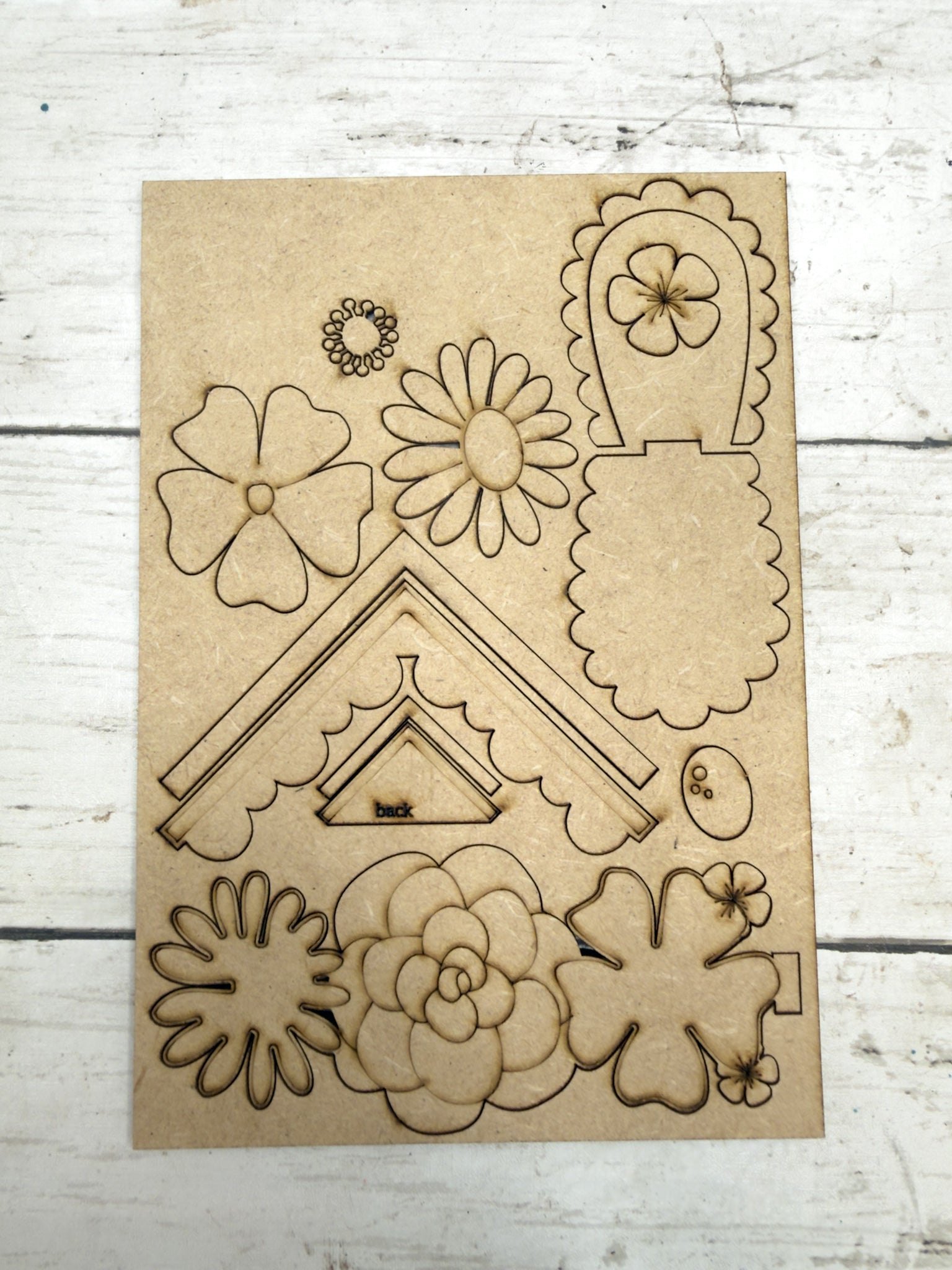 Spring Add On Flowers Spring add-ons for Interchangeable Bird House DIY Kit – The ...