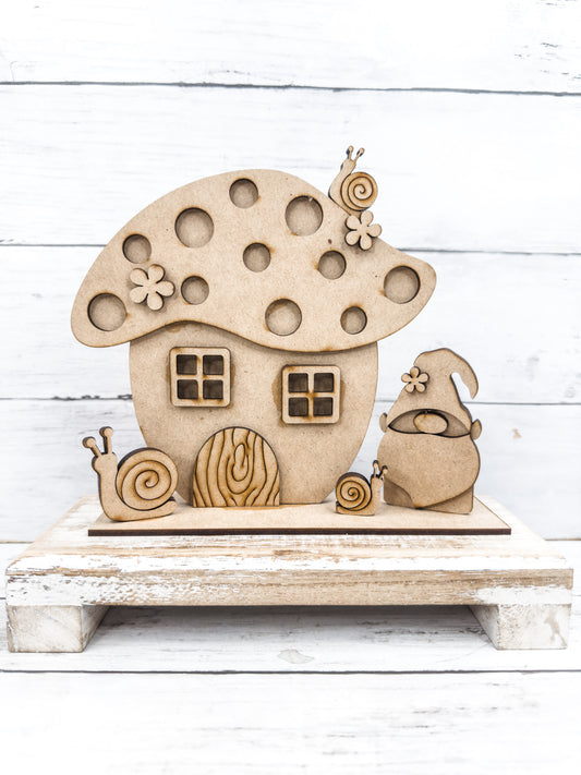 Little Mushroom House DIY Kit