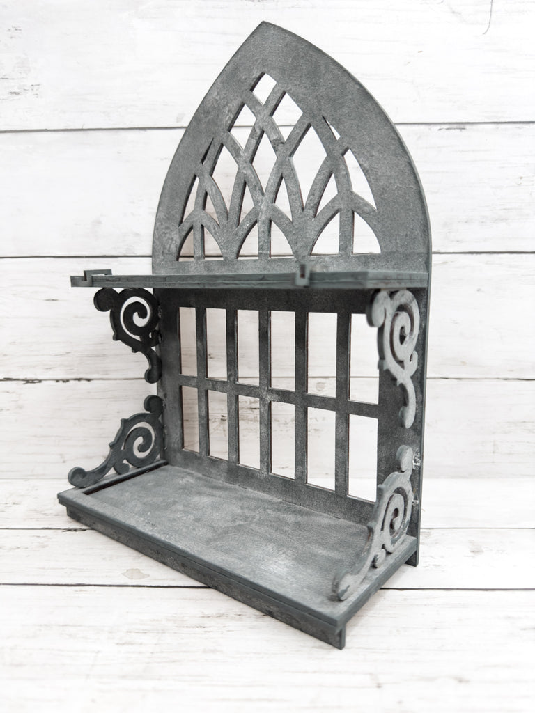 Custom Shelf Riser Window Shelf Stand Tiered Riser DIY Kit – The Makers Map - DIY with Amber