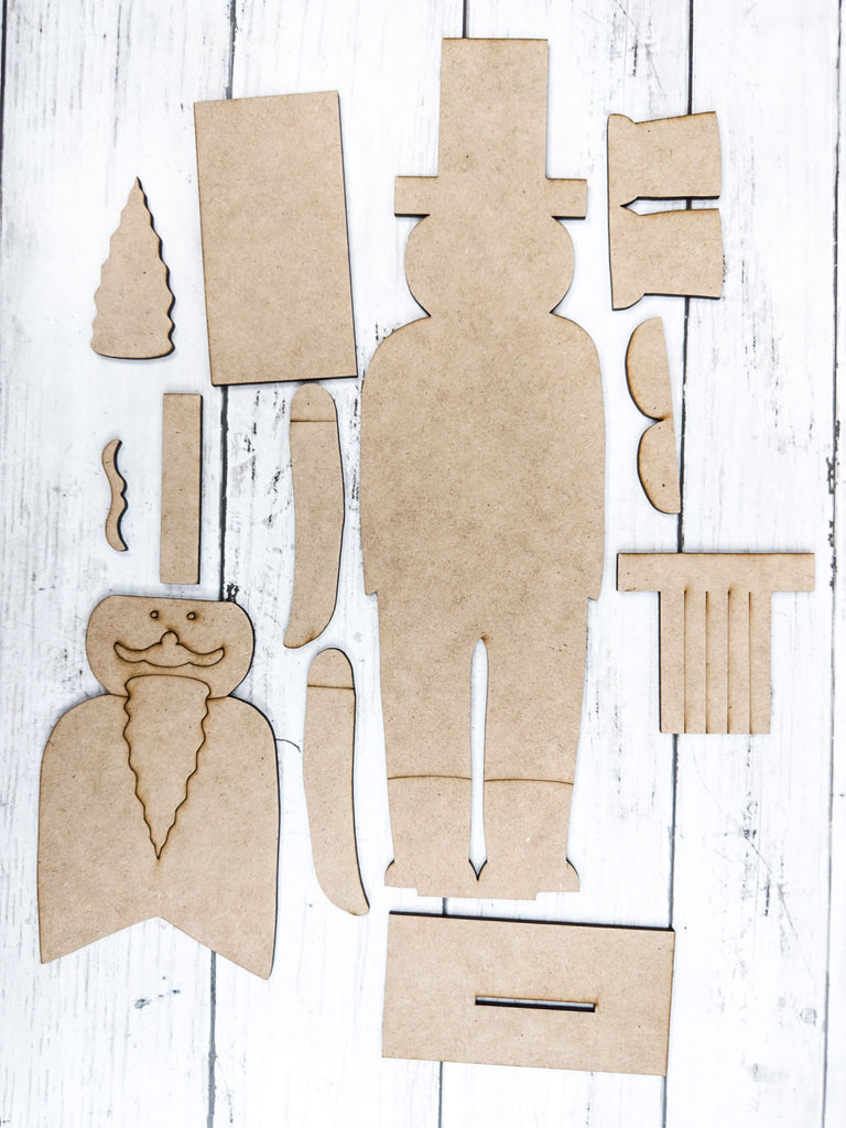 Americana Uncle Sam Standing DIY Kit – The Makers Map - DIY with Amber