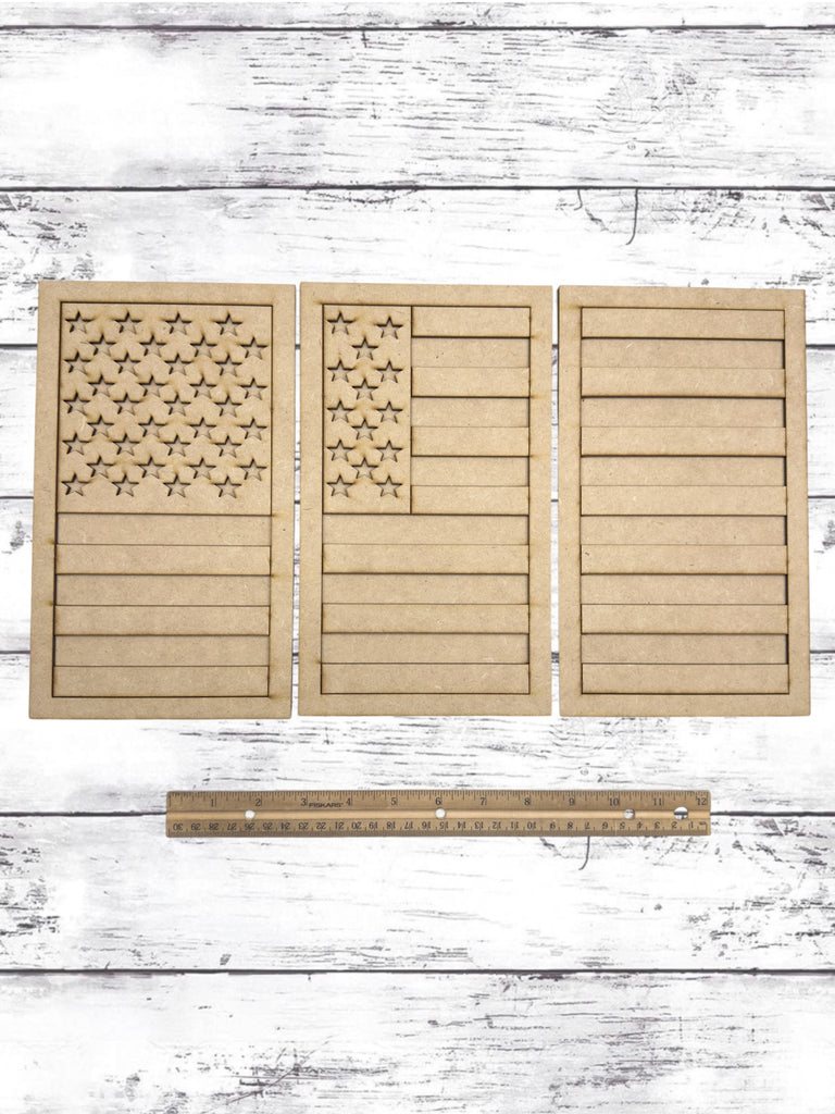 3 Panel Flag DIY Kit – The Makers Map - DIY with Amber