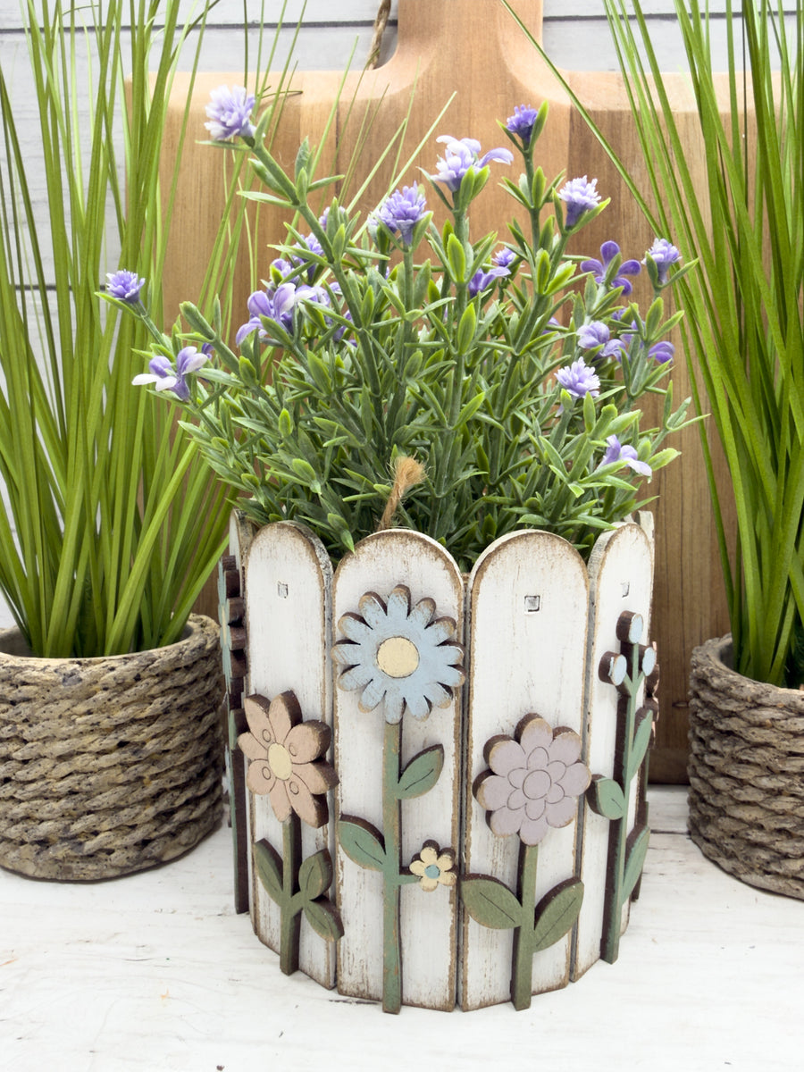 Flower Round Planter Container DIY Kit – The Makers Map - DIY with Amber