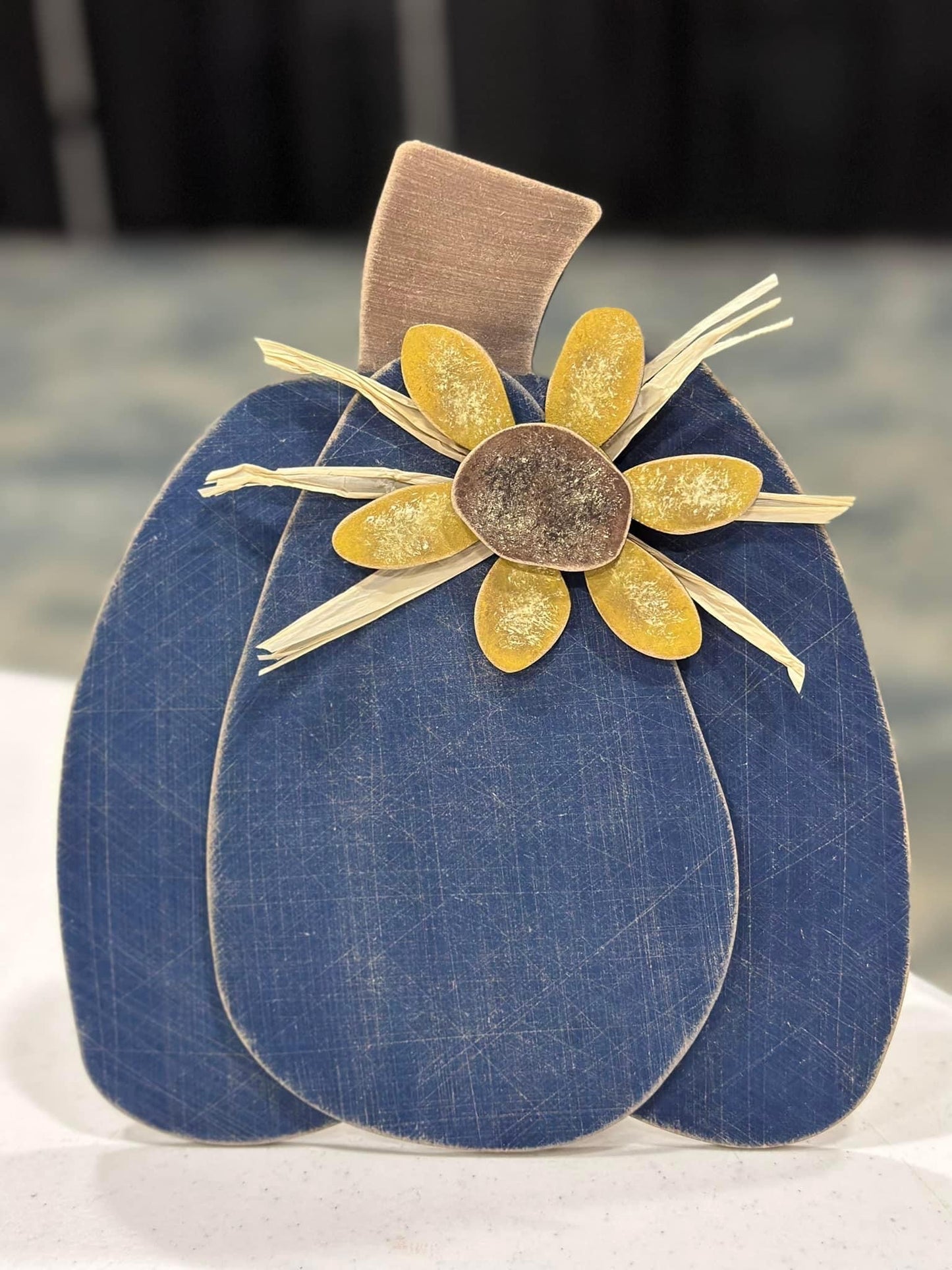 3D Pumpkin with Flower DIY Kit