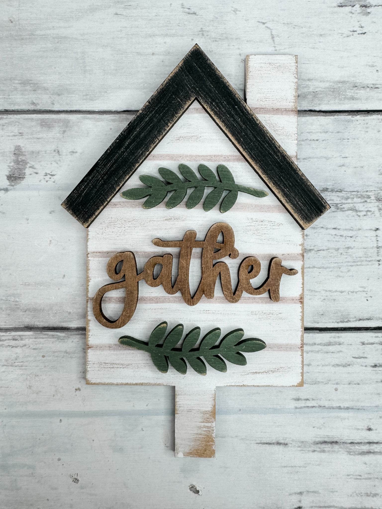 My House Insert Gather House Insert for Spindle Base – The Makers Map - DIY with Amber