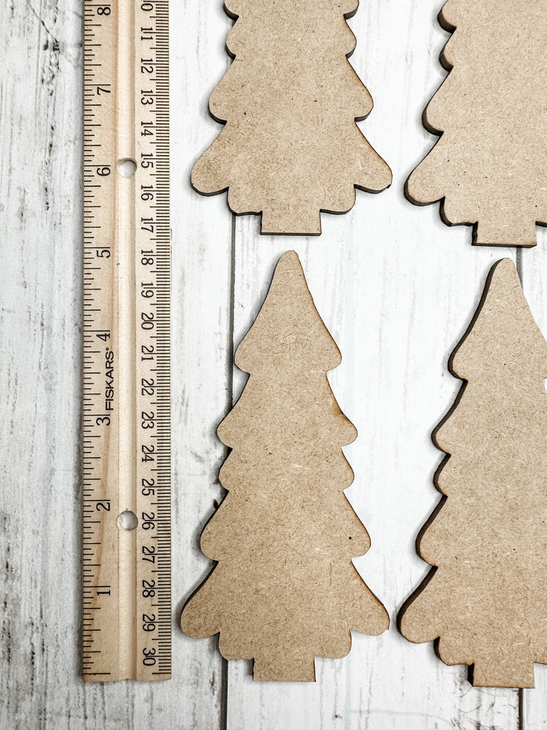 6 Target Tree Shape Cut Outs DIY Kit – The Makers Map - DIY with Amber