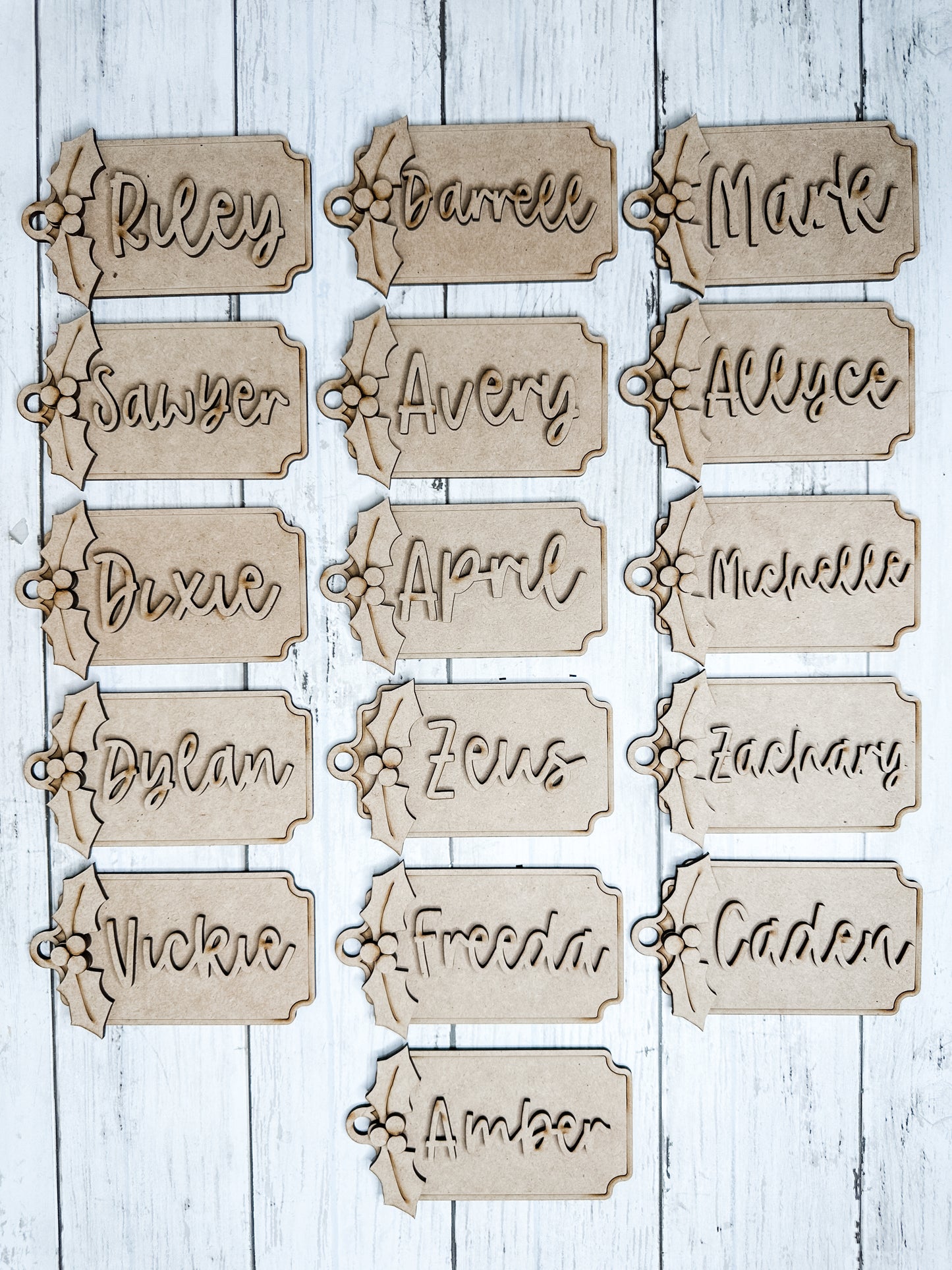 Family Label Pack, Personalized Name Labels