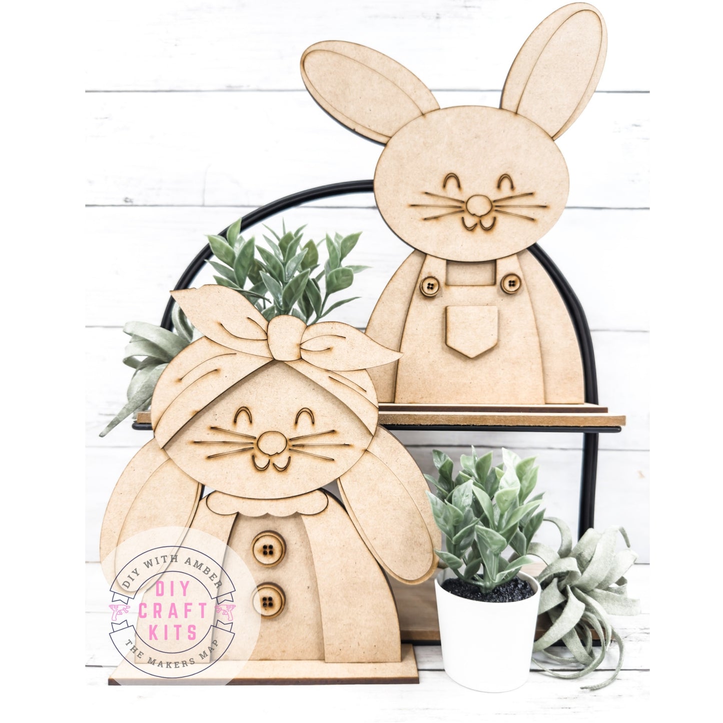 Big Bunny Couple DIY Kit