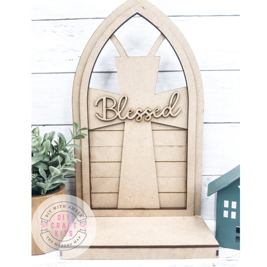 Blessed Arch Shutter Table Top DIY Kit