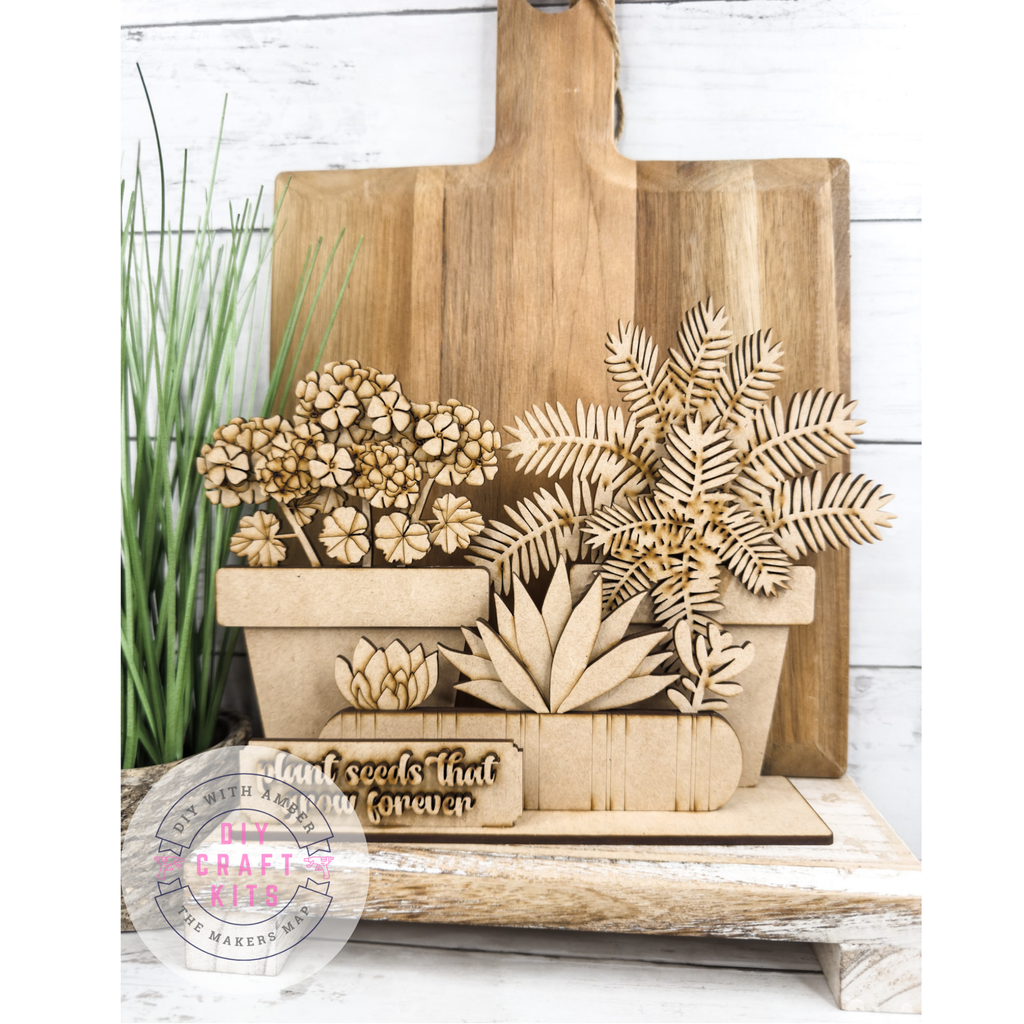 diy succulents book Book Plants Succulents Sitter DIY Kit