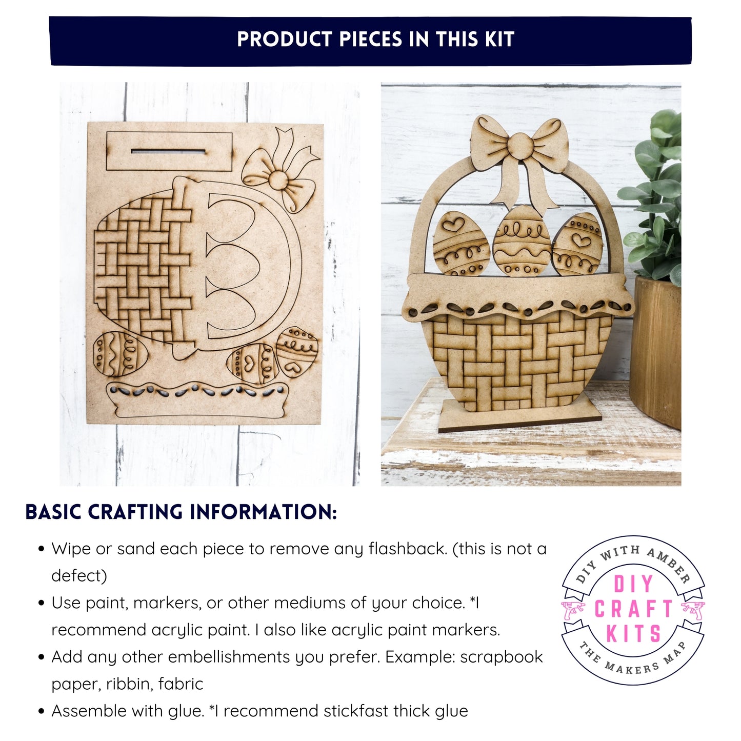 Build a Easter Basket Crafty Kids DIY Kit