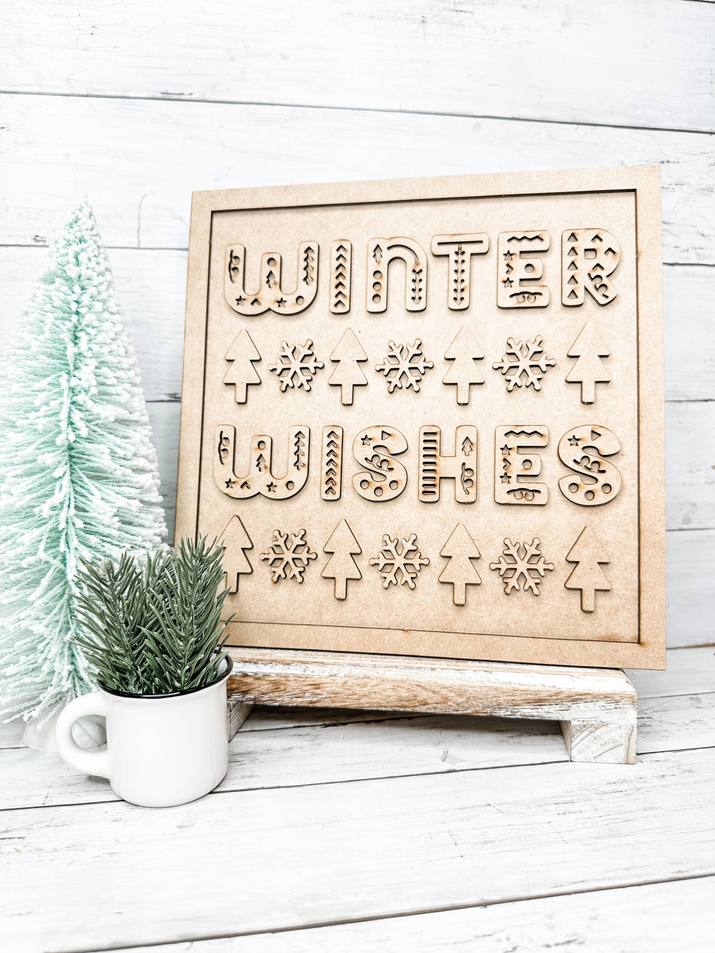 Winter Wishes Framed DIY Kit