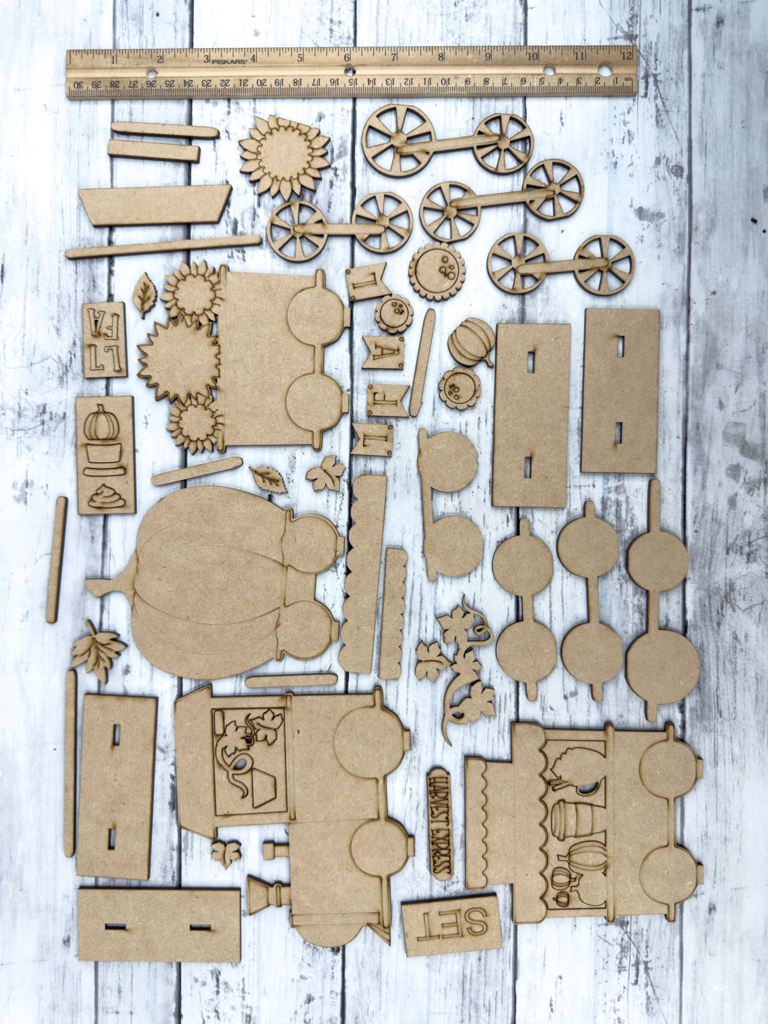 Fall Train Set Up Fall Train DIY Kit – The Makers Map - DIY with Amber