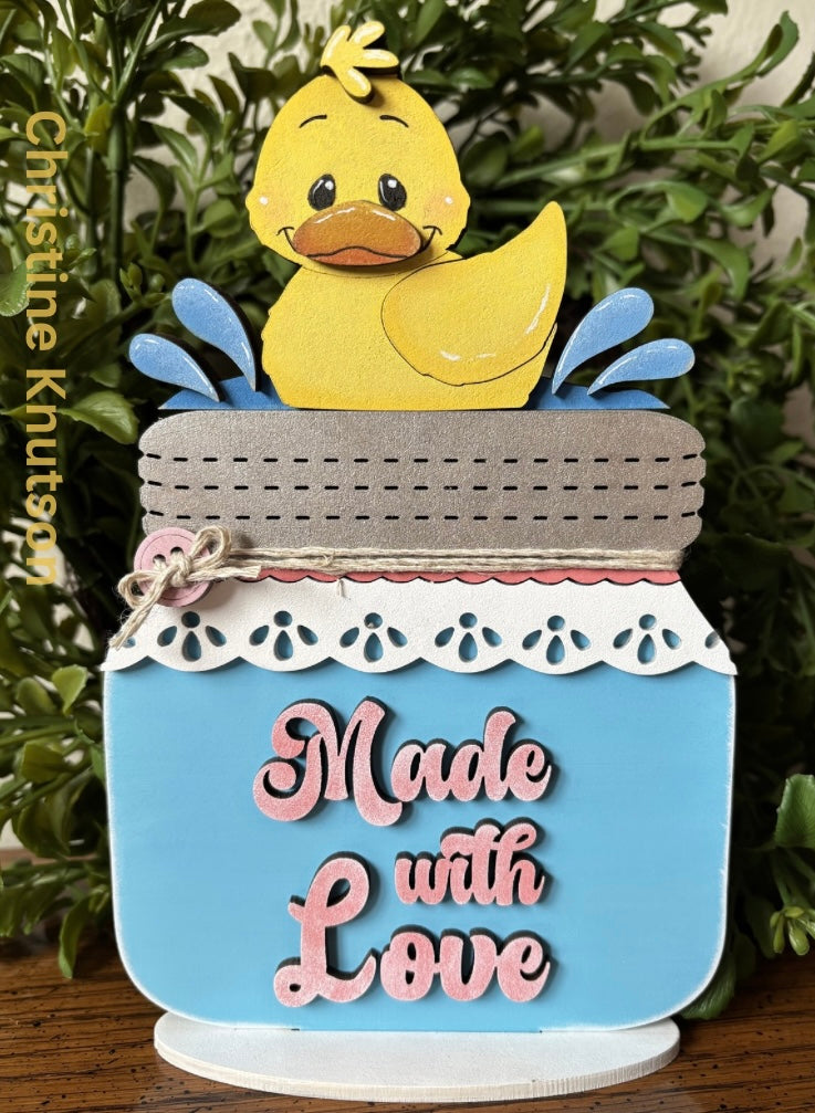 Splashing Duck Add on Insert – The Makers Map - DIY with Amber