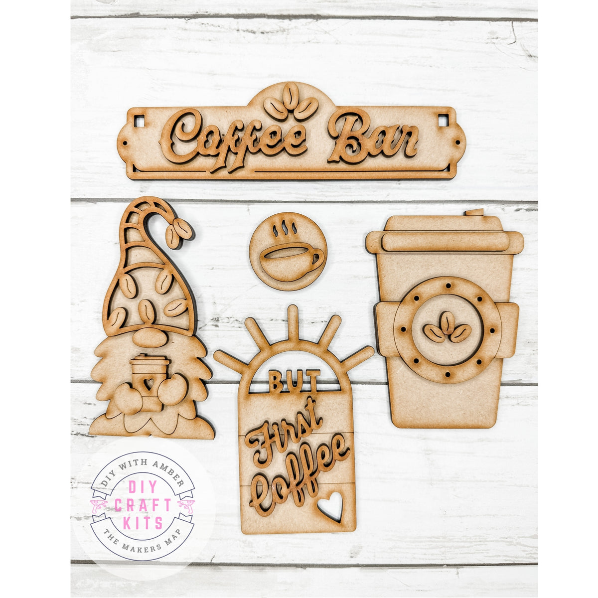 Coffee Insert for Interchangeable bases DIY Craft Kit – The Makers Map ...