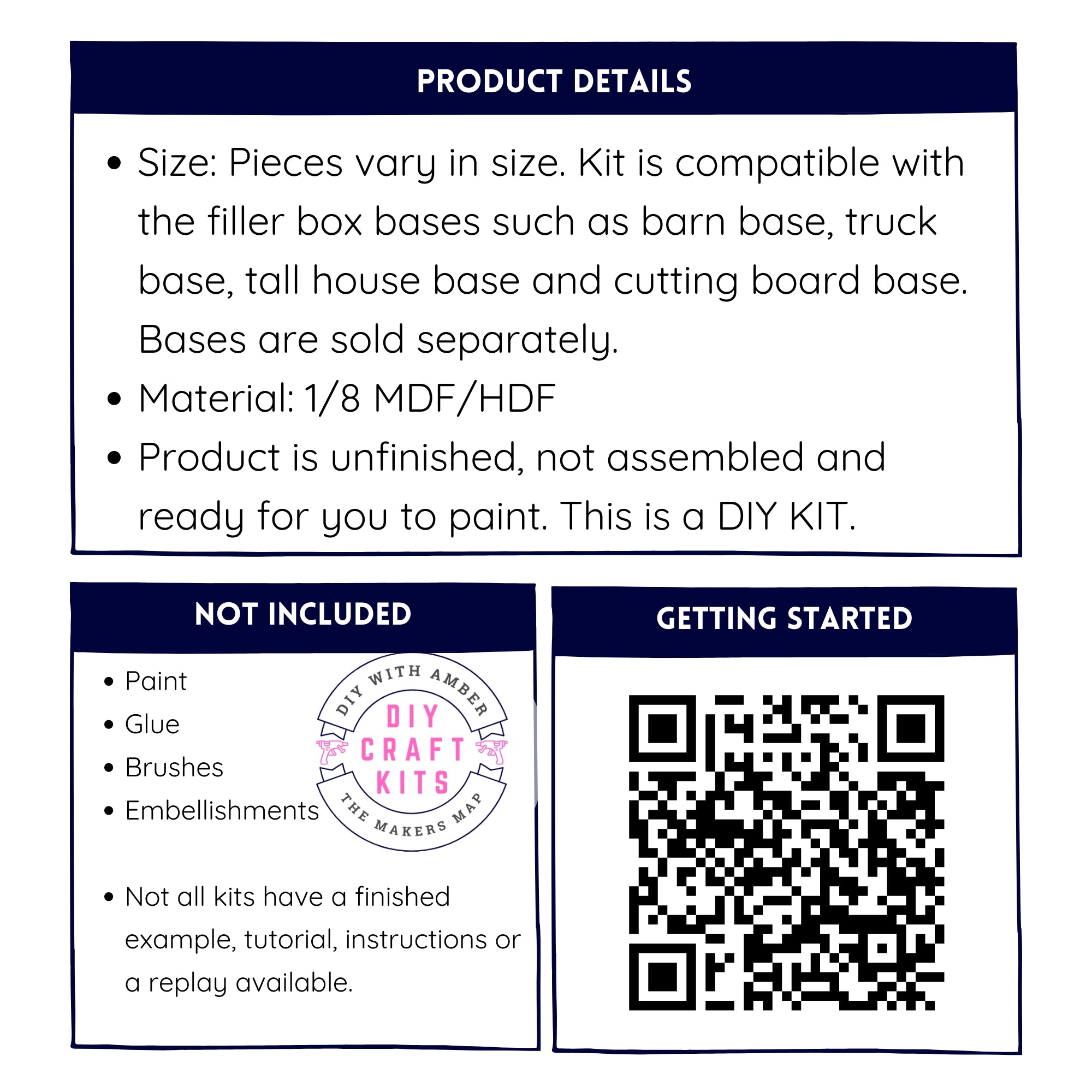 Coffee Insert for Interchangeable bases DIY Craft Kit – The Makers Map ...