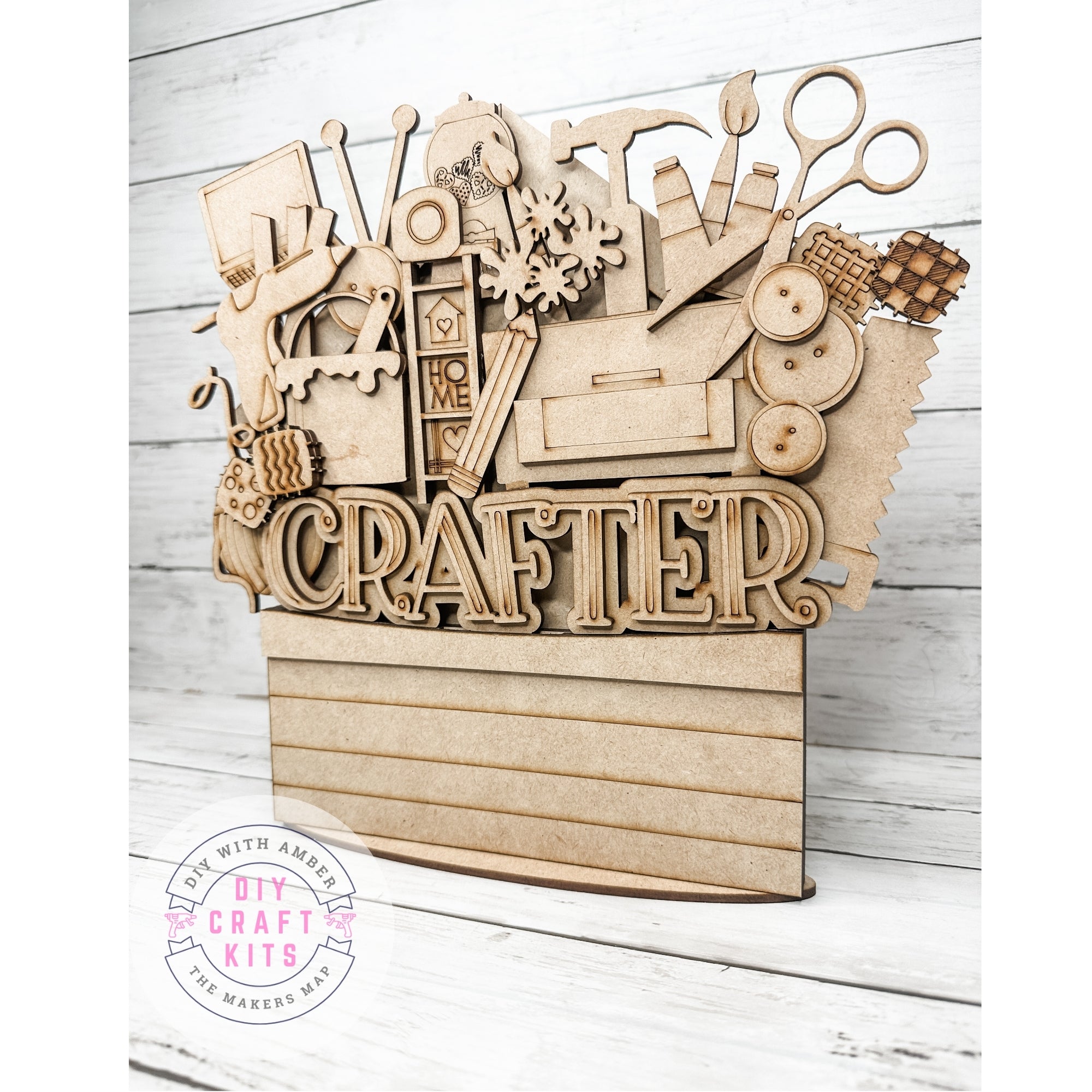 Crafter Slot Insert for Interchangeable bases DIY Craft Kit β The ...