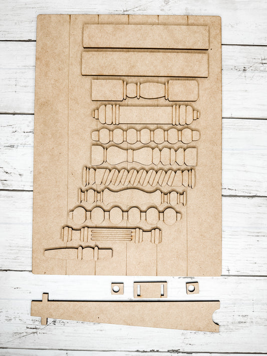 Spindle Stocking DIY Kit