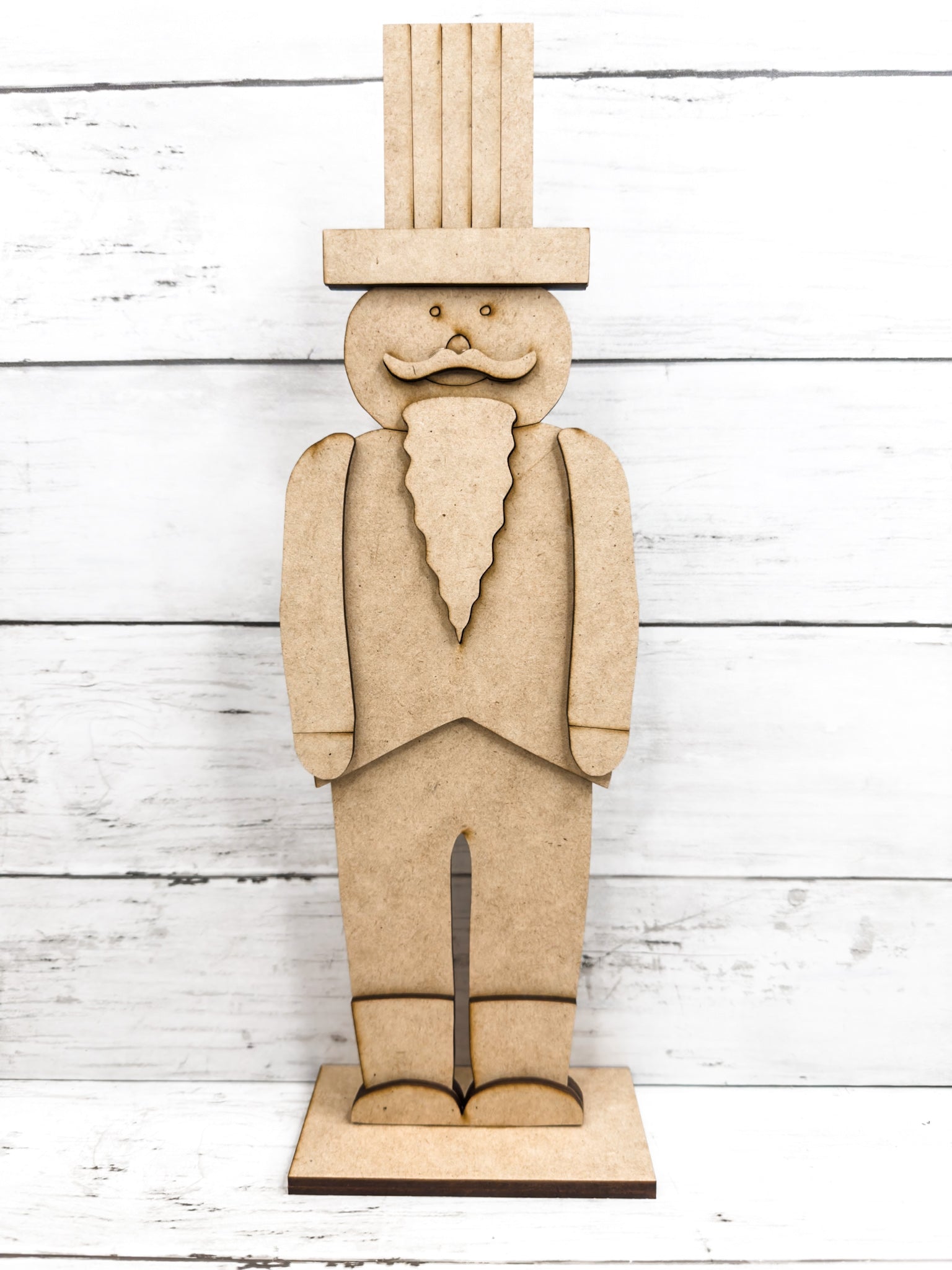 Americana Uncle Sam Standing DIY Kit – The Makers Map - DIY with Amber