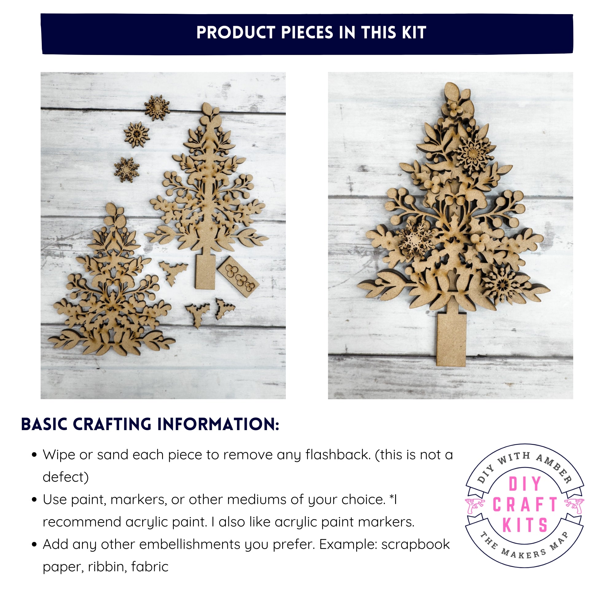 Detailed Tree Insert for Spindle Base – The Makers Map - DIY with Amber