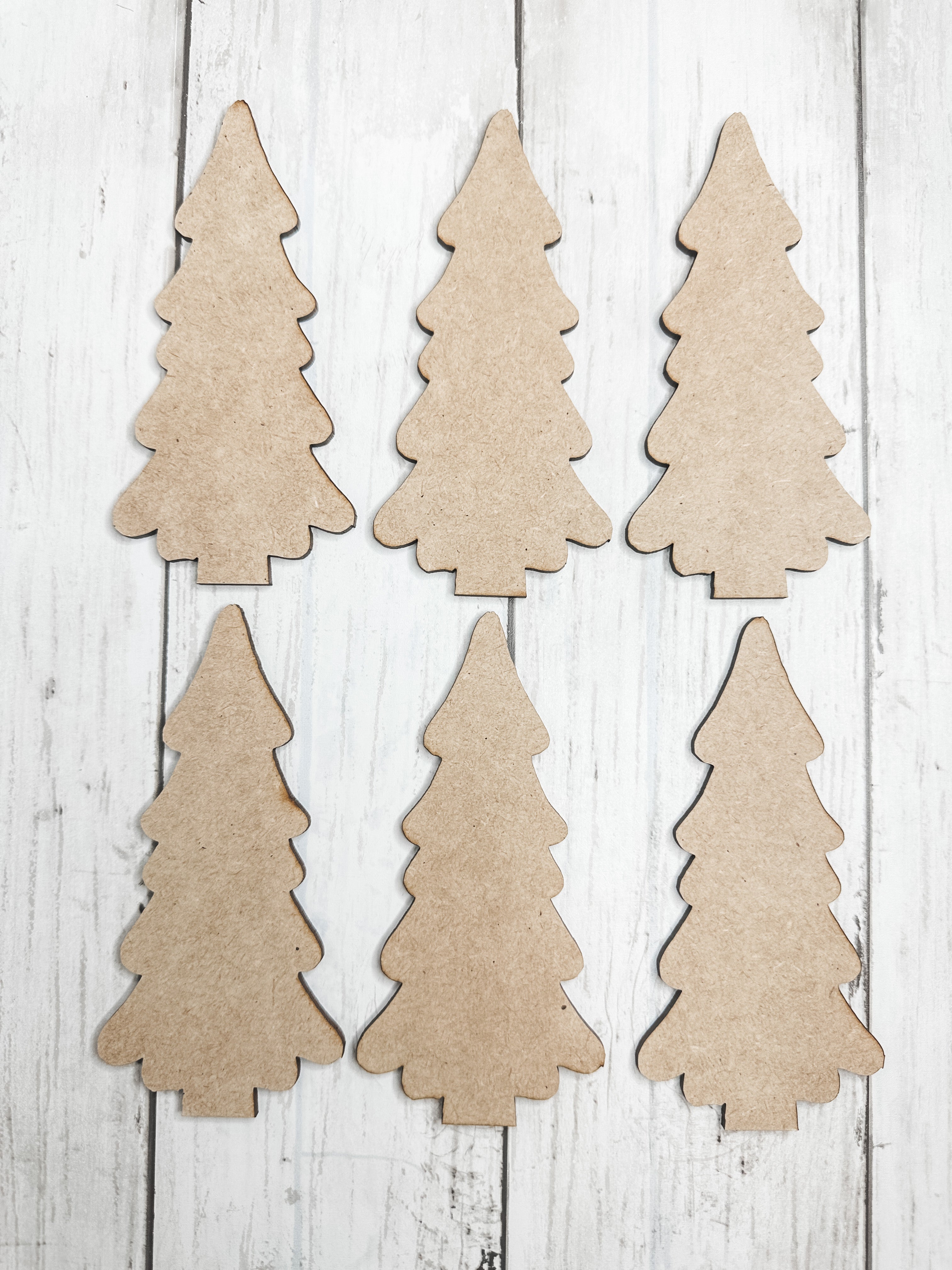 6 Target Tree Shape Cut Outs DIY Kit – The Makers Map - DIY with Amber