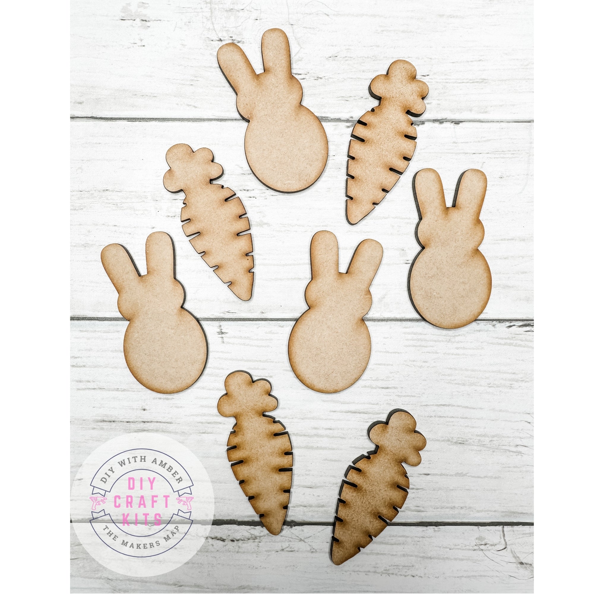 Easter Cut outs Jar Fillers DIY Kit – DIY with Amber