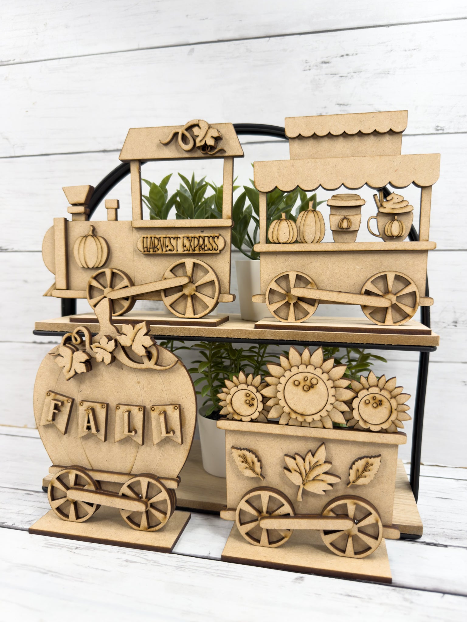 Fall Train Set Up Fall Train DIY Kit – The Makers Map - DIY with Amber