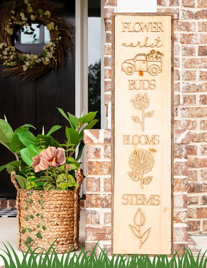 Flower Market Porch Leaner Add on Pieces DIY Kit