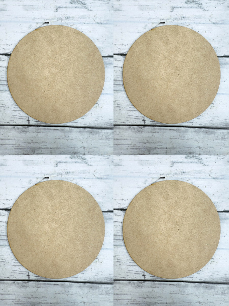 Blank 5 in Round WITHOUT holes Cut out DIY Kit – The Makers Map - DIY ...