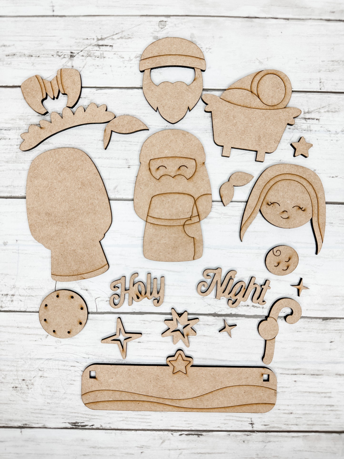 Holy Night Insert for Interchangeable bases DIY Craft Kit