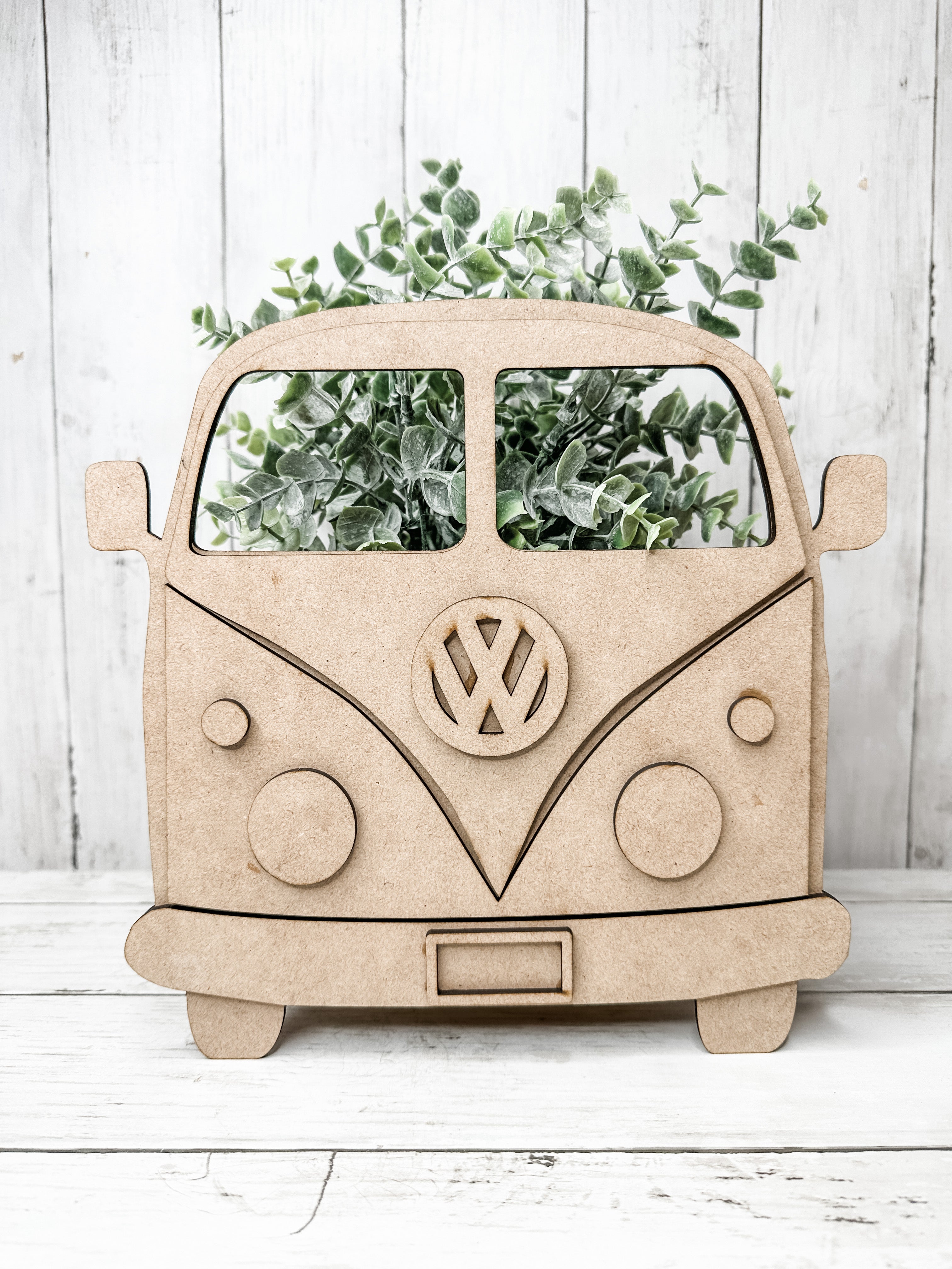 vw van planter pot Retro Van Planter Box DIY Kit