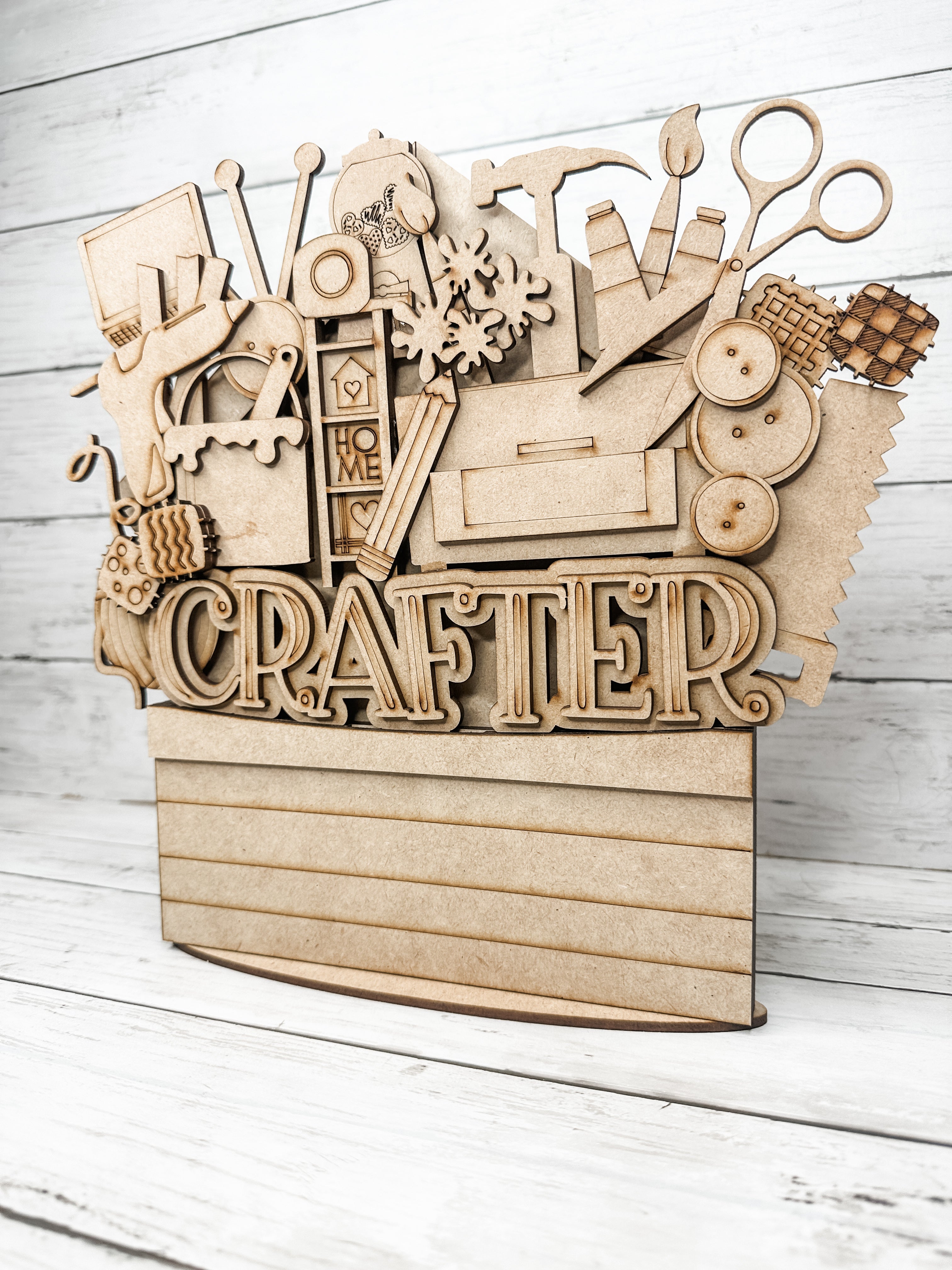 Crafter Slot Insert for Interchangeable bases DIY Craft Kit – The ...