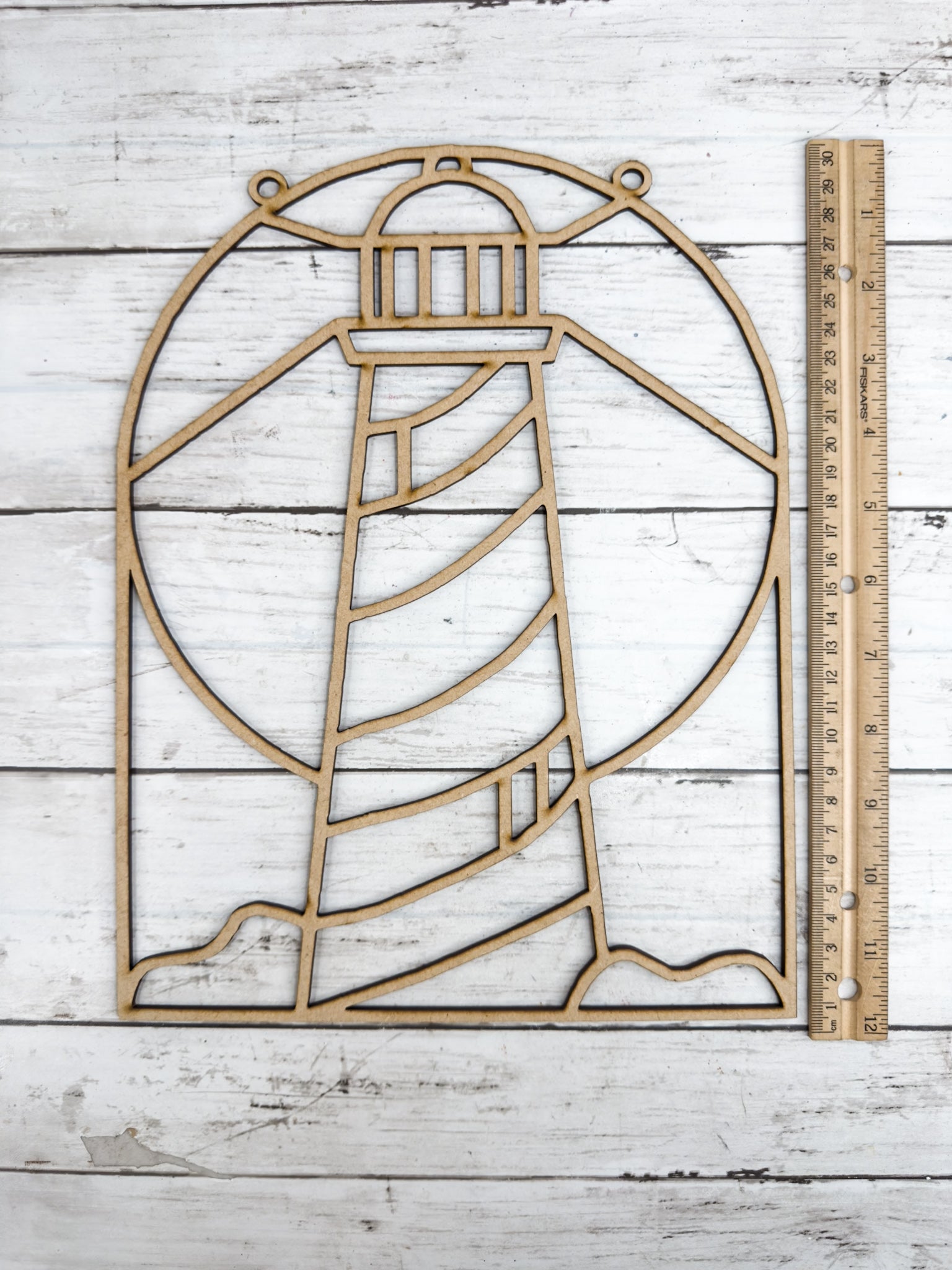 Kit A Style 2 Arch Lighthouse Laser Cutout & Glass – The Makers Map ...