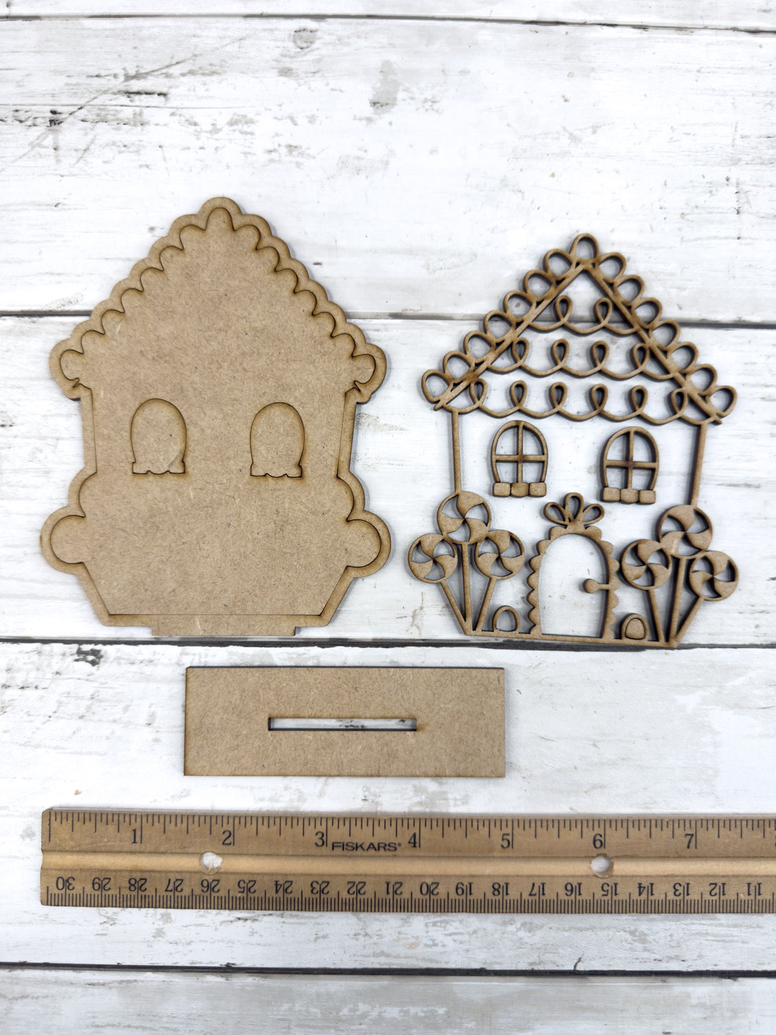 Little Single Story Gingerbread House DIY Kit – The Makers Map - DIY ...