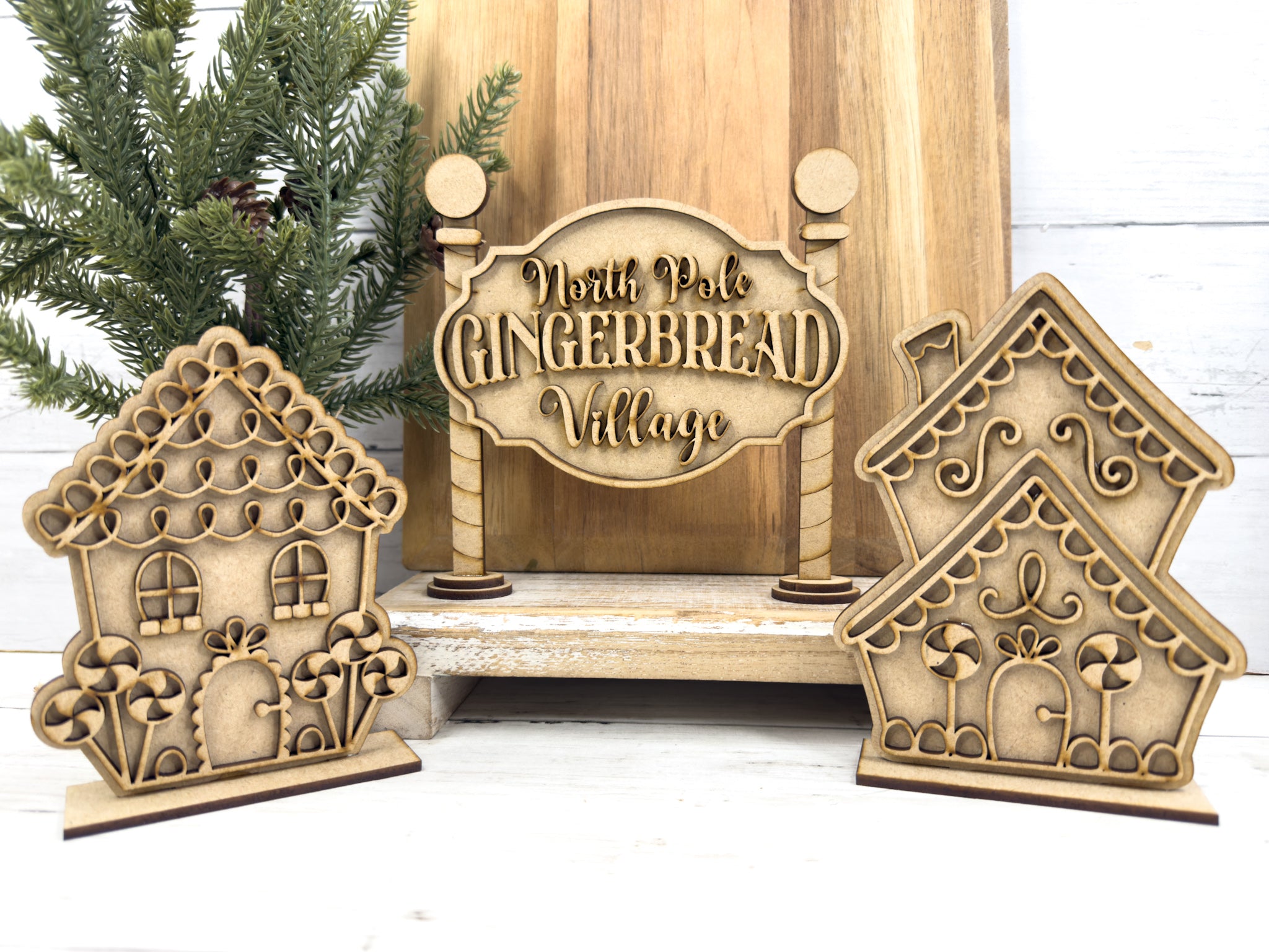 Little Single Story Gingerbread House DIY Kit – The Makers Map - DIY ...