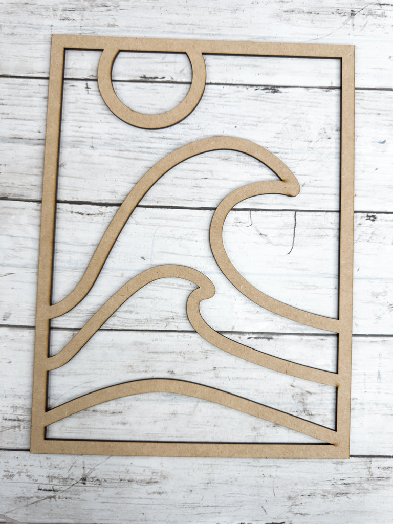 Training Cut Out Frame Laser Cut Outline Frames – The Makers Map - DIY with Amber