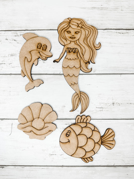 Mermaid Fish Kit Crafty Kids Adults